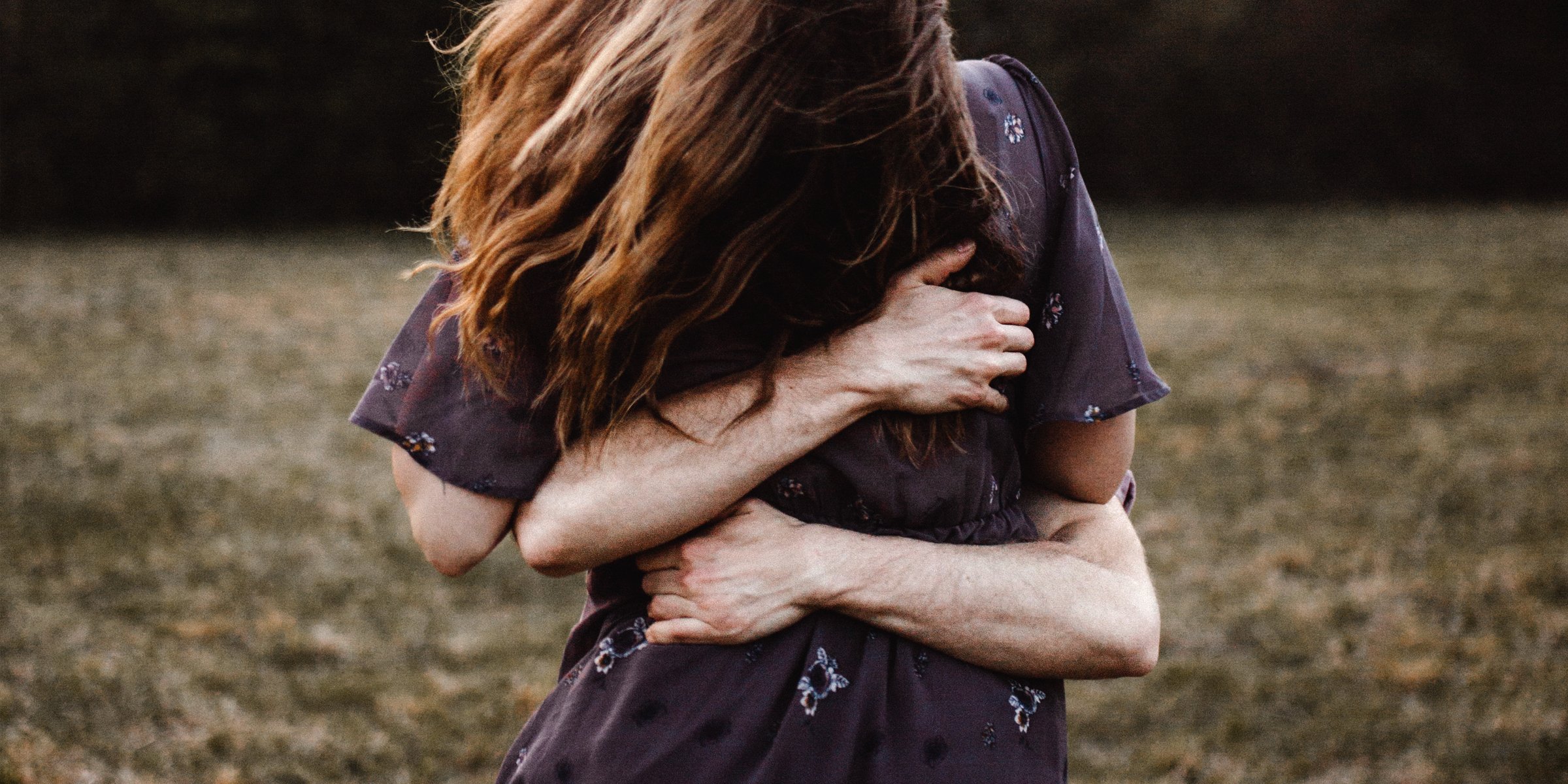 Unsplash | A man and a woman hugging