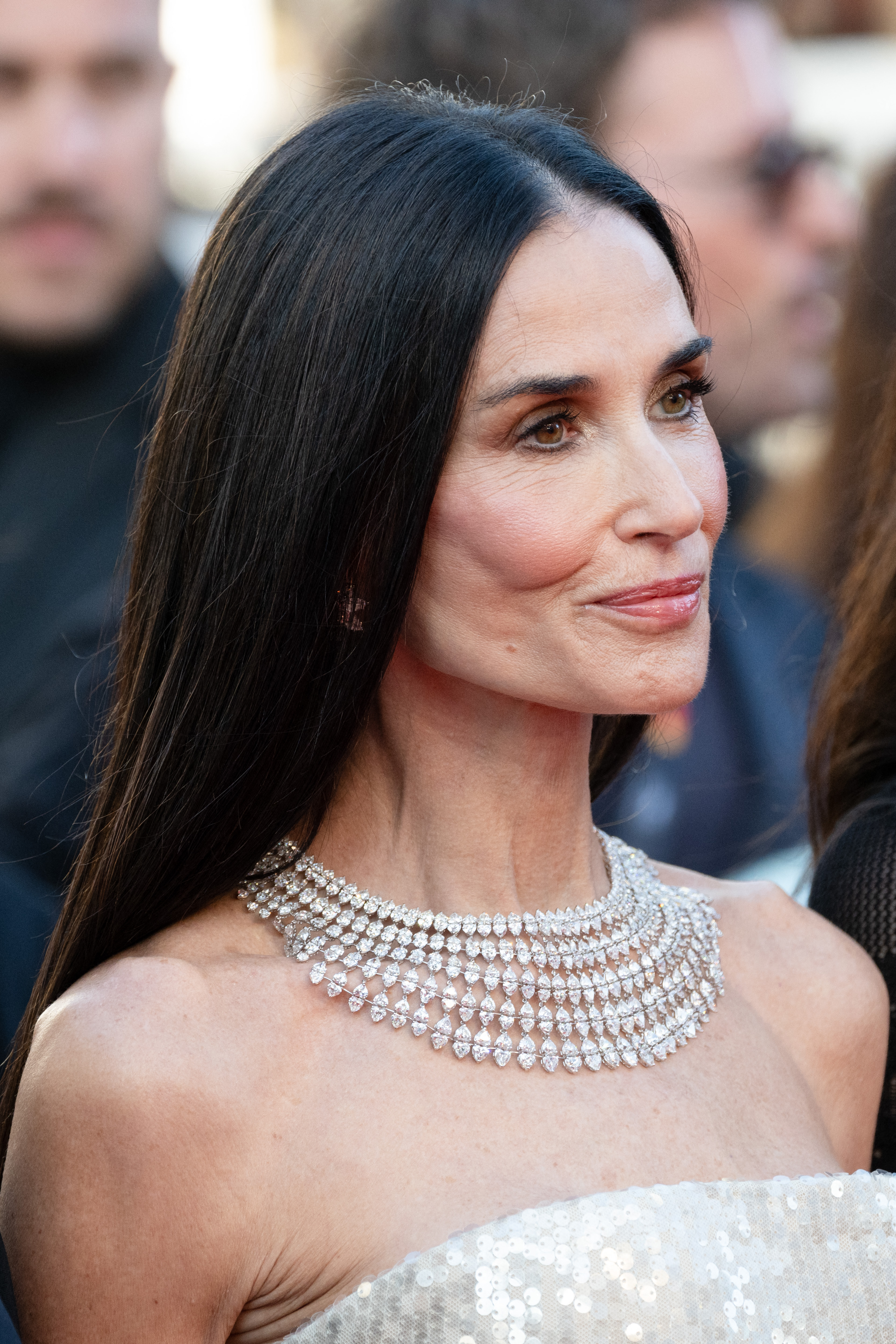 Demi Moore attends the opening ceremony and "La Vénus Electrique" (The Electric Venus) screening during the 79th annual Cannes Film Festival on May 12, 2026 in France | Source: Getty Images