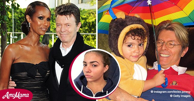 David Bowie And Imans Daughter Alexandria Zahra Jones Is All Grown Up And Shes A Beauty 4819