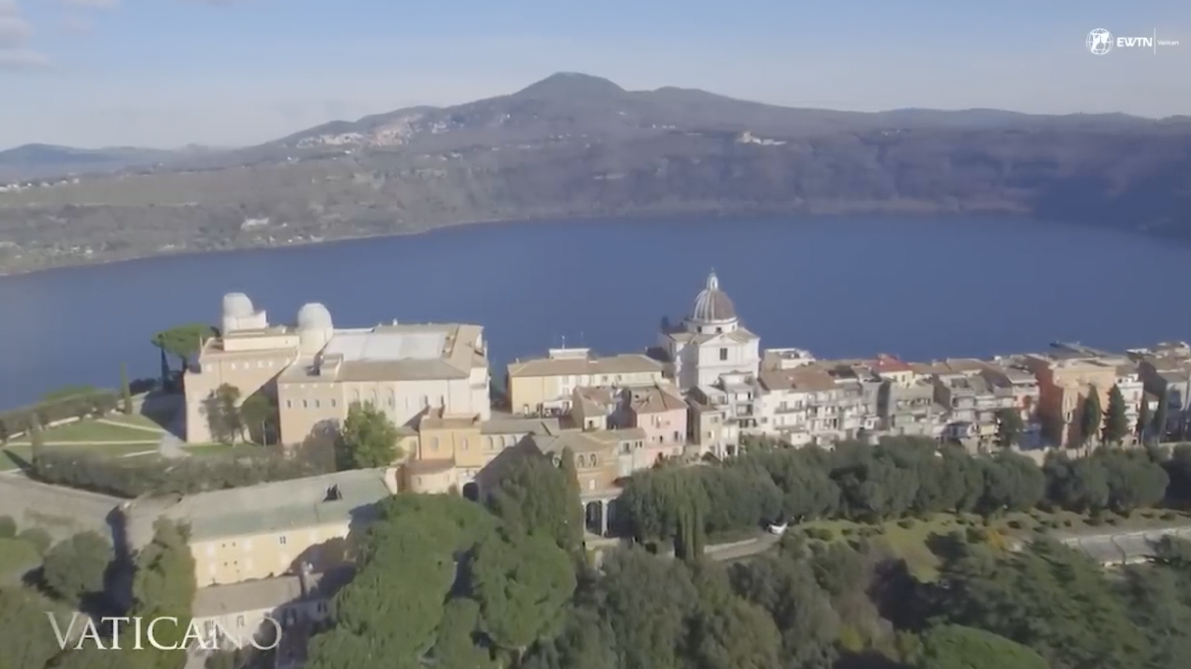 A view of Villa Barberini in Castel Gandolfo, dated July 2025 | Source: YouTube/EWTN