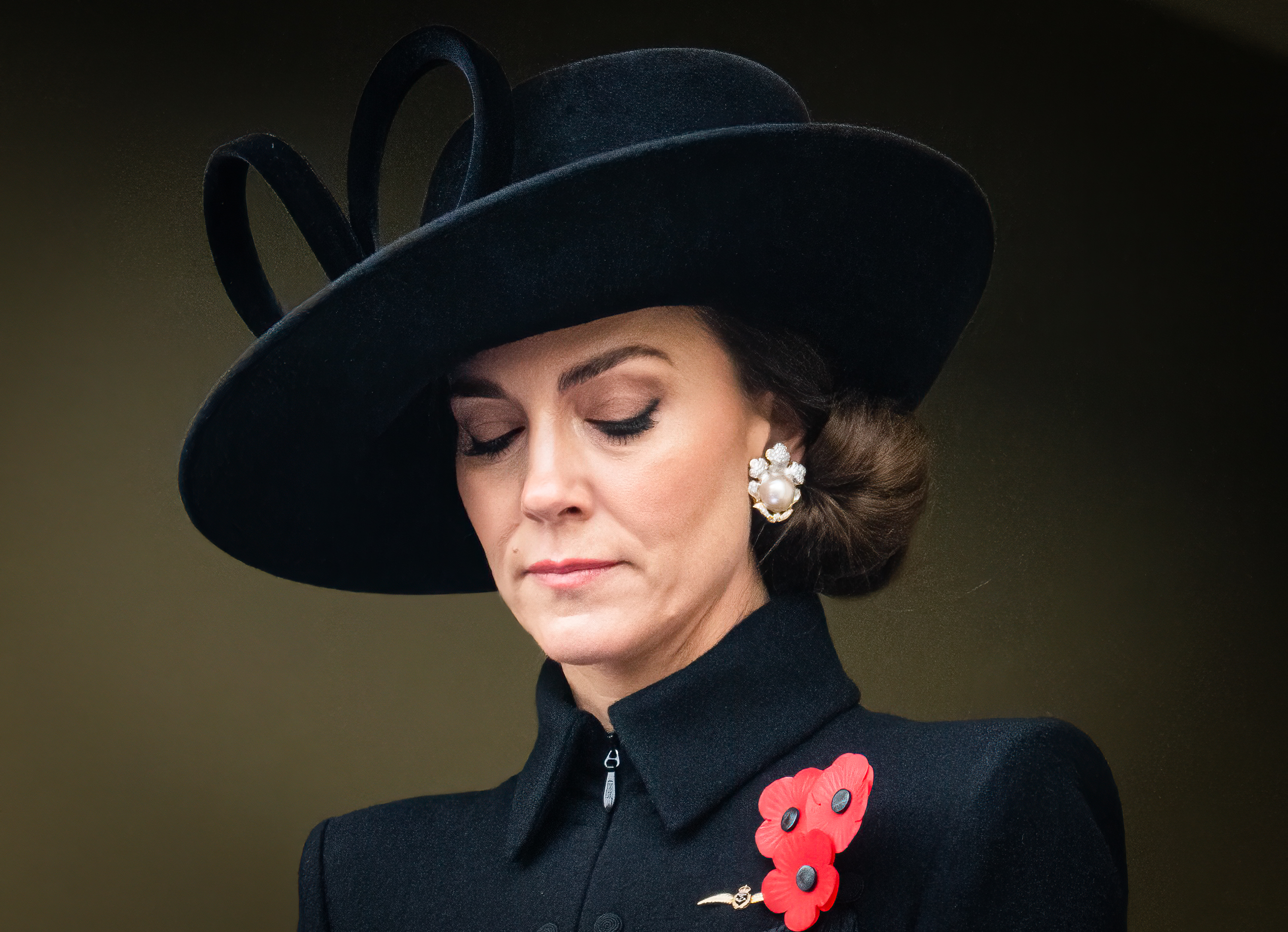 Princess Catherine at the National Service of Remembrance at The Cenotaph in London, England on November 12, 2023 | Source: Getty Images