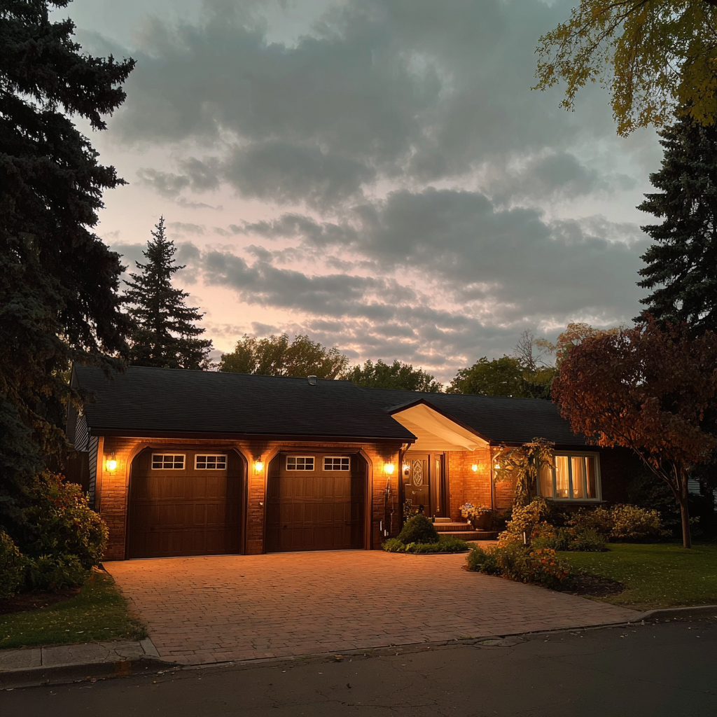 The exterior of a home | Source: Midjourney