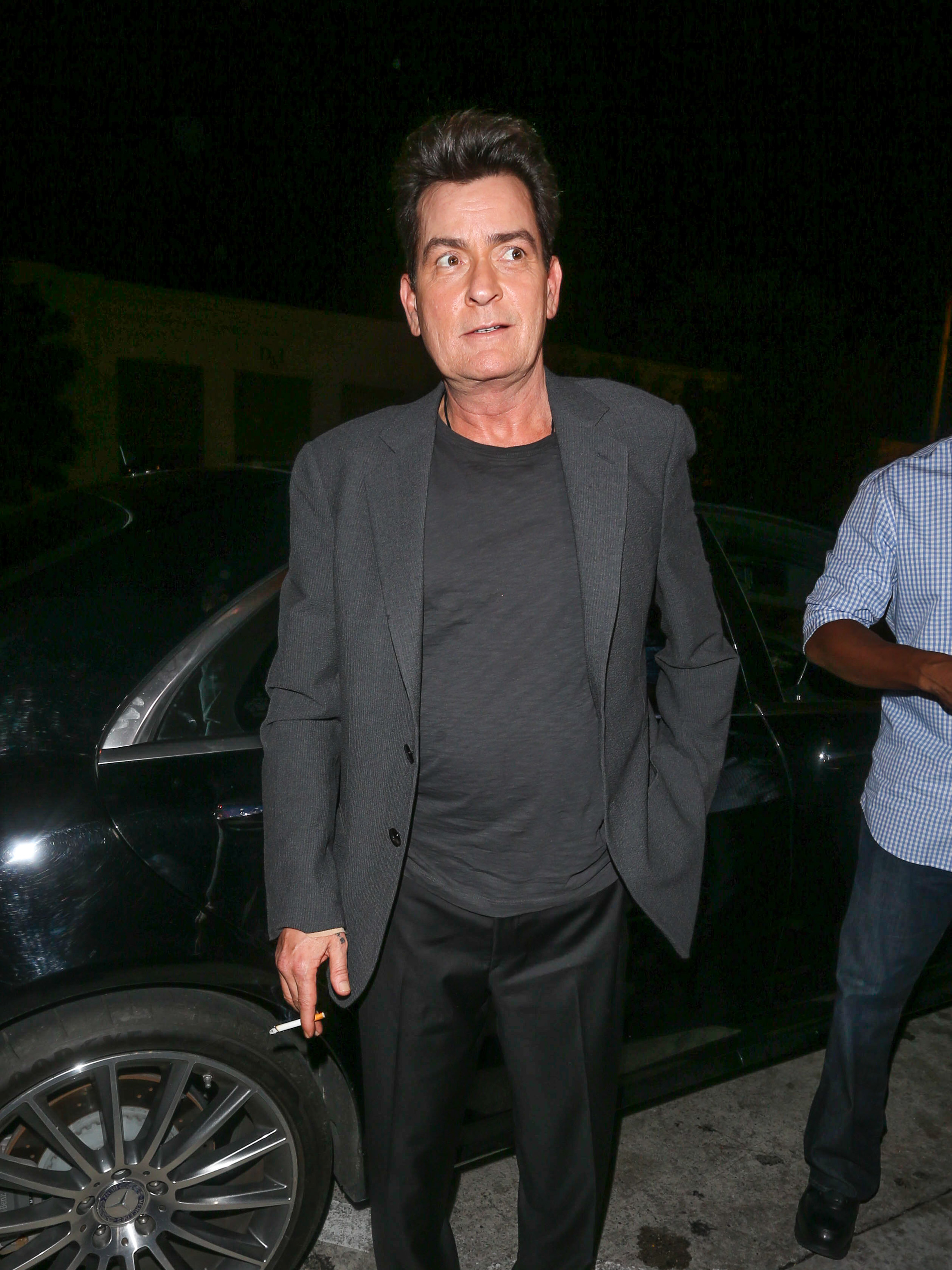 Charlie Sheen spotted out in Los Angeles, California on January 9, 2017. | Source: Getty Images