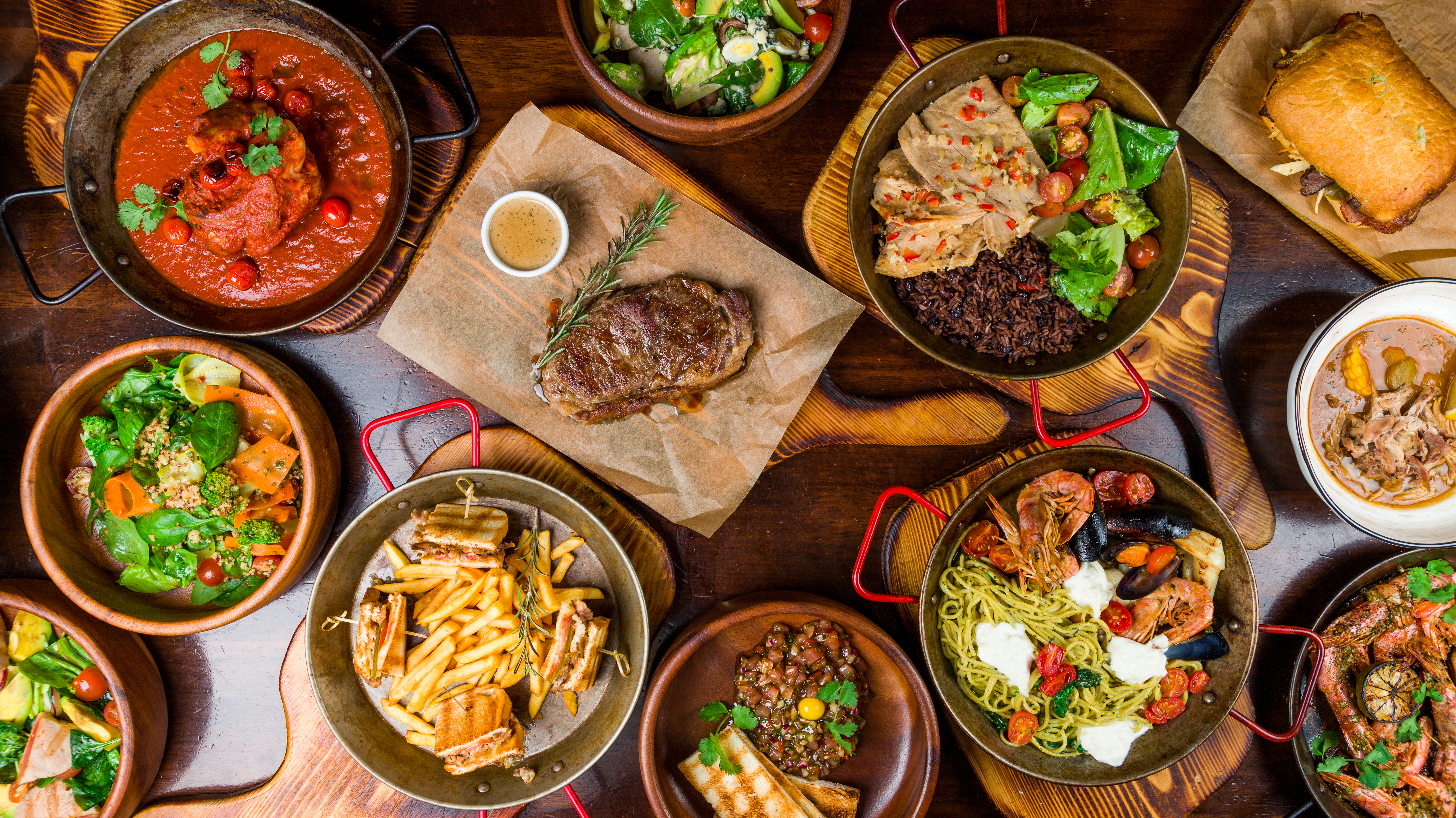 table full of food | Shutterstock