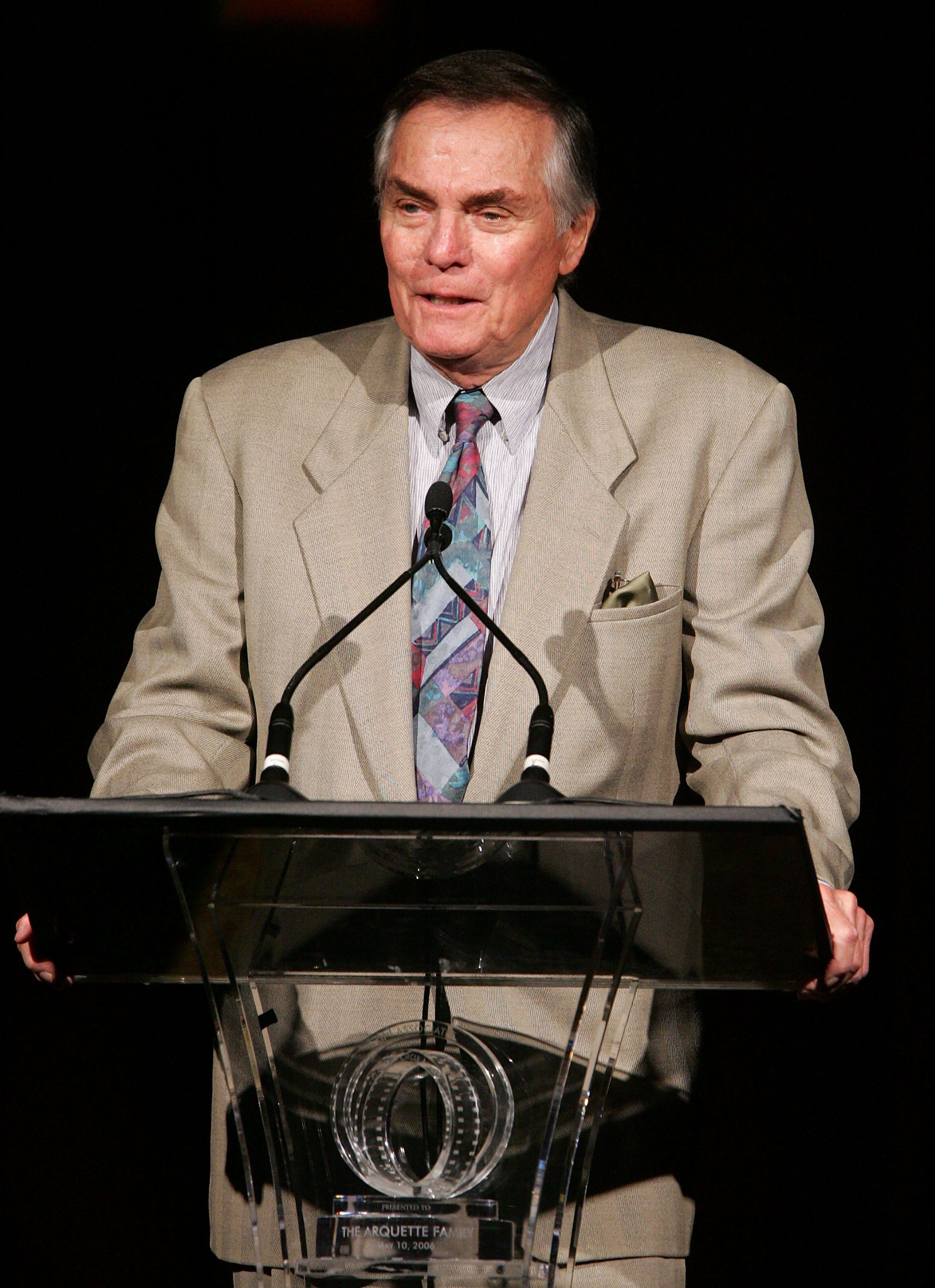 Peter Marshall at the AFI Associates luncheon at the Regent Beverly Wilshire Hotel on May 10, 2006 | Photo: Getty Images