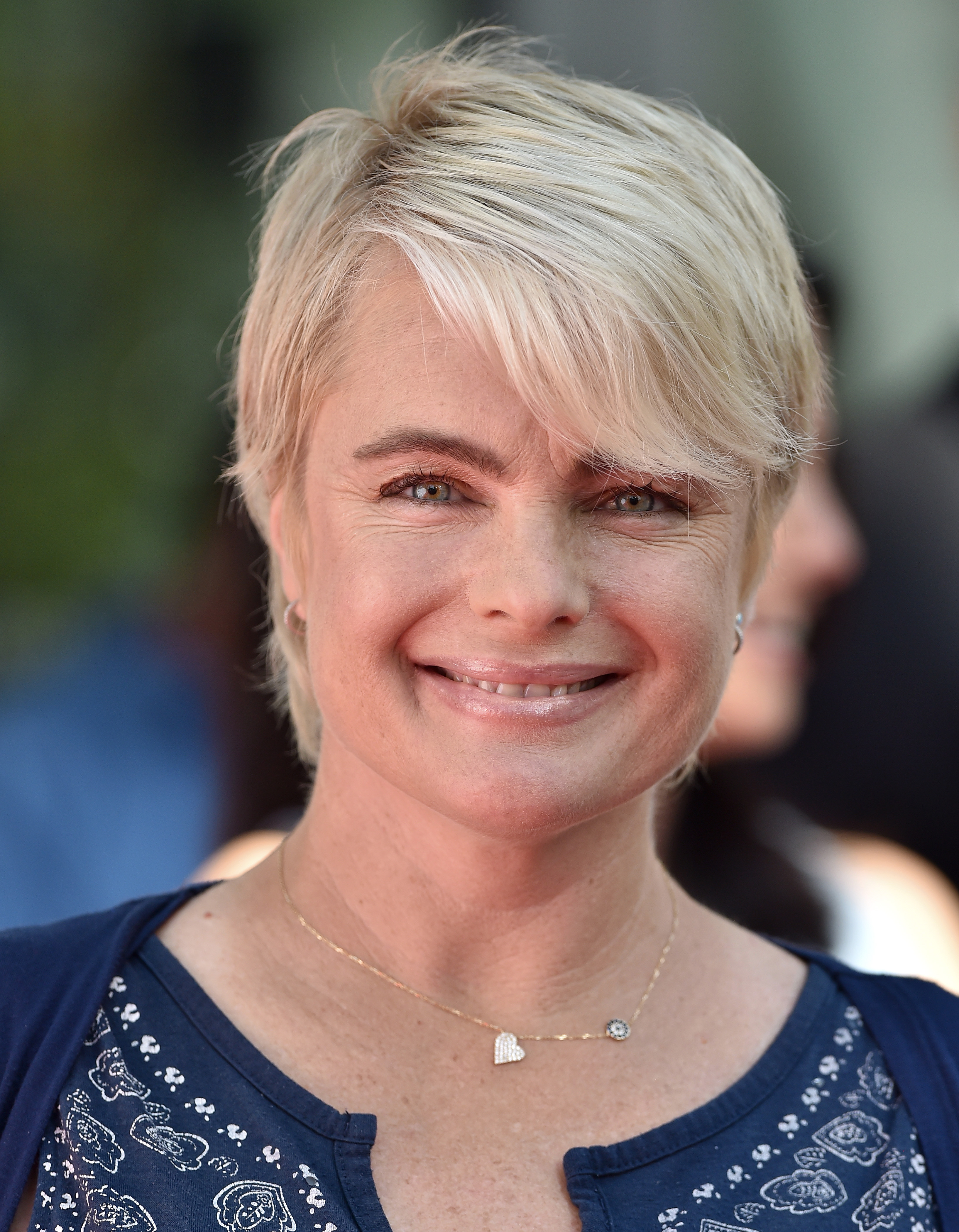 Erika Eleniak at the "Baywatch" SlowMo Marathon on April 22, 2017, in Los Angeles, California. | Source: Getty Images