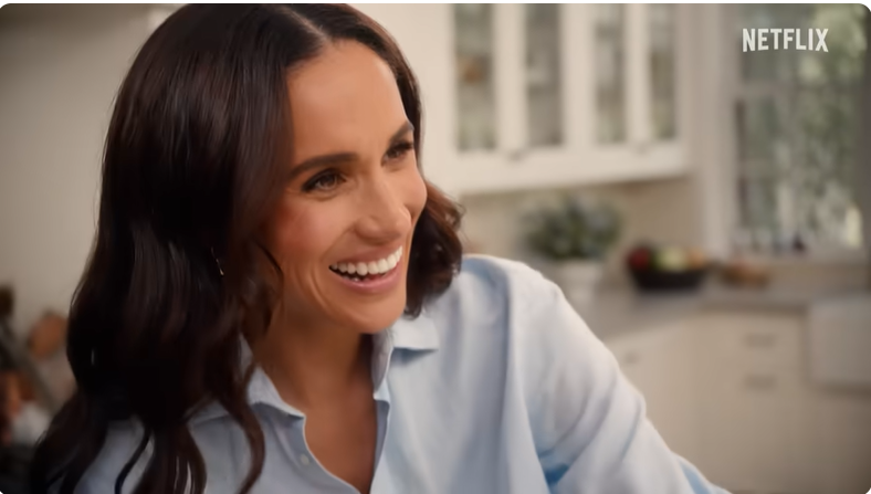 Meghan Markle in the trailer for her lifestyle show on Netflix "With Love, Meghan" | Source: Youtube/Netflix