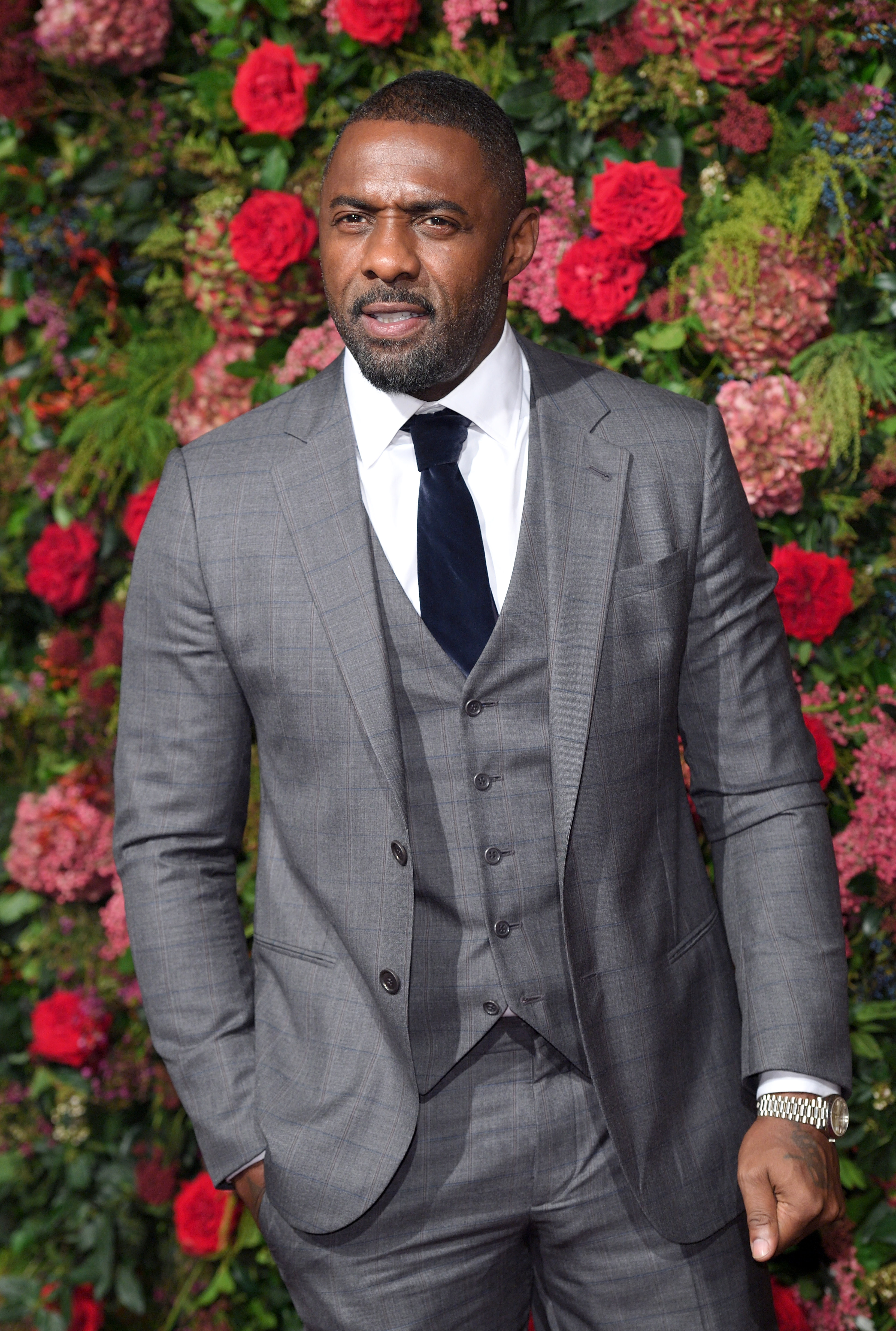 Idris Elba at the Evening Standard Theatre Awards on November 18, 2018, in London, England. | Source: Getty Images