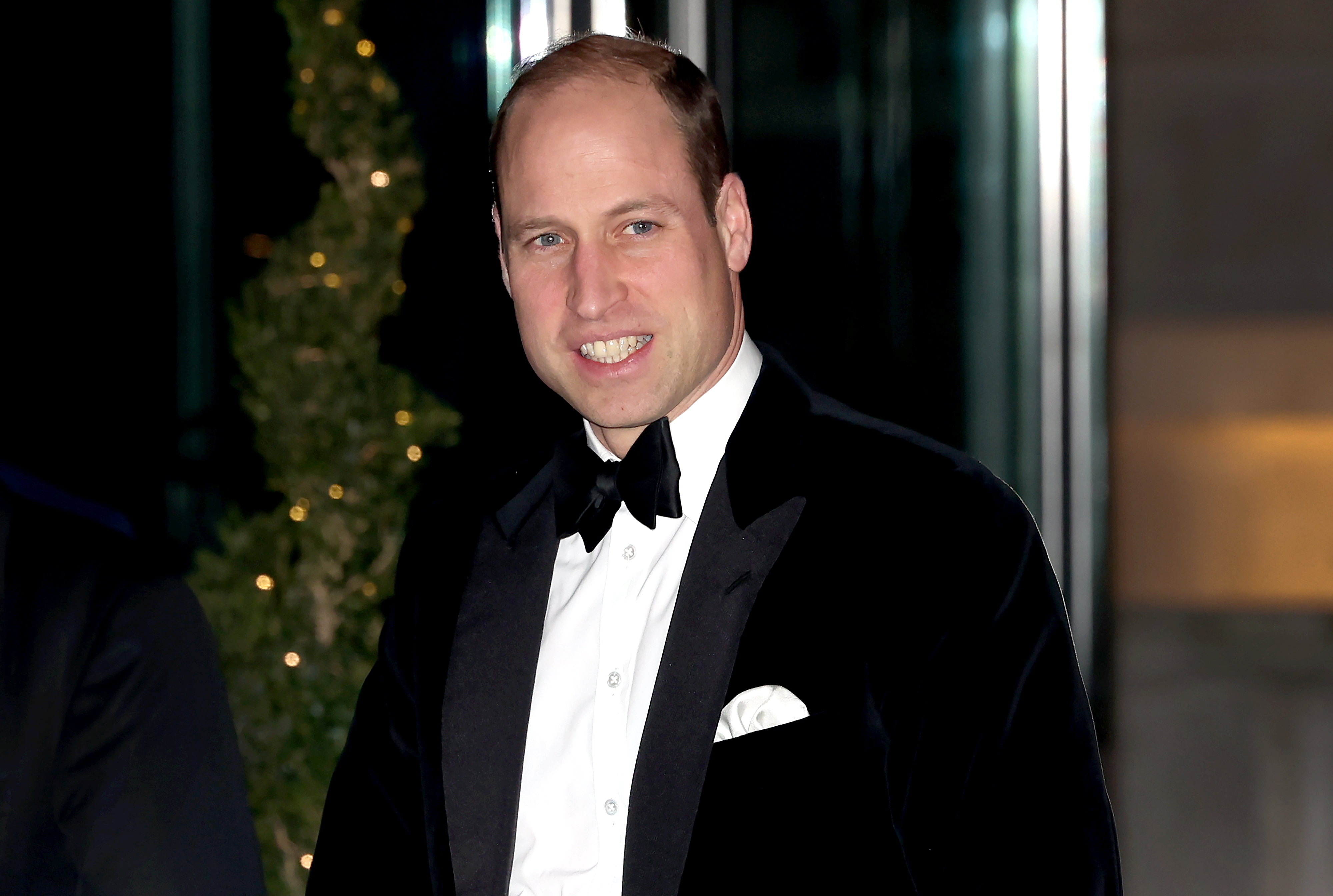 Prince William at London's Air Ambulance Charity Gala Dinner on February 7, 2024, in London, England | Source: Getty Images