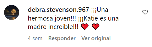 Un fan comenta el avistamiento de Suri Cruise en Nueva York | Foto: Instagram@suricruise_sc