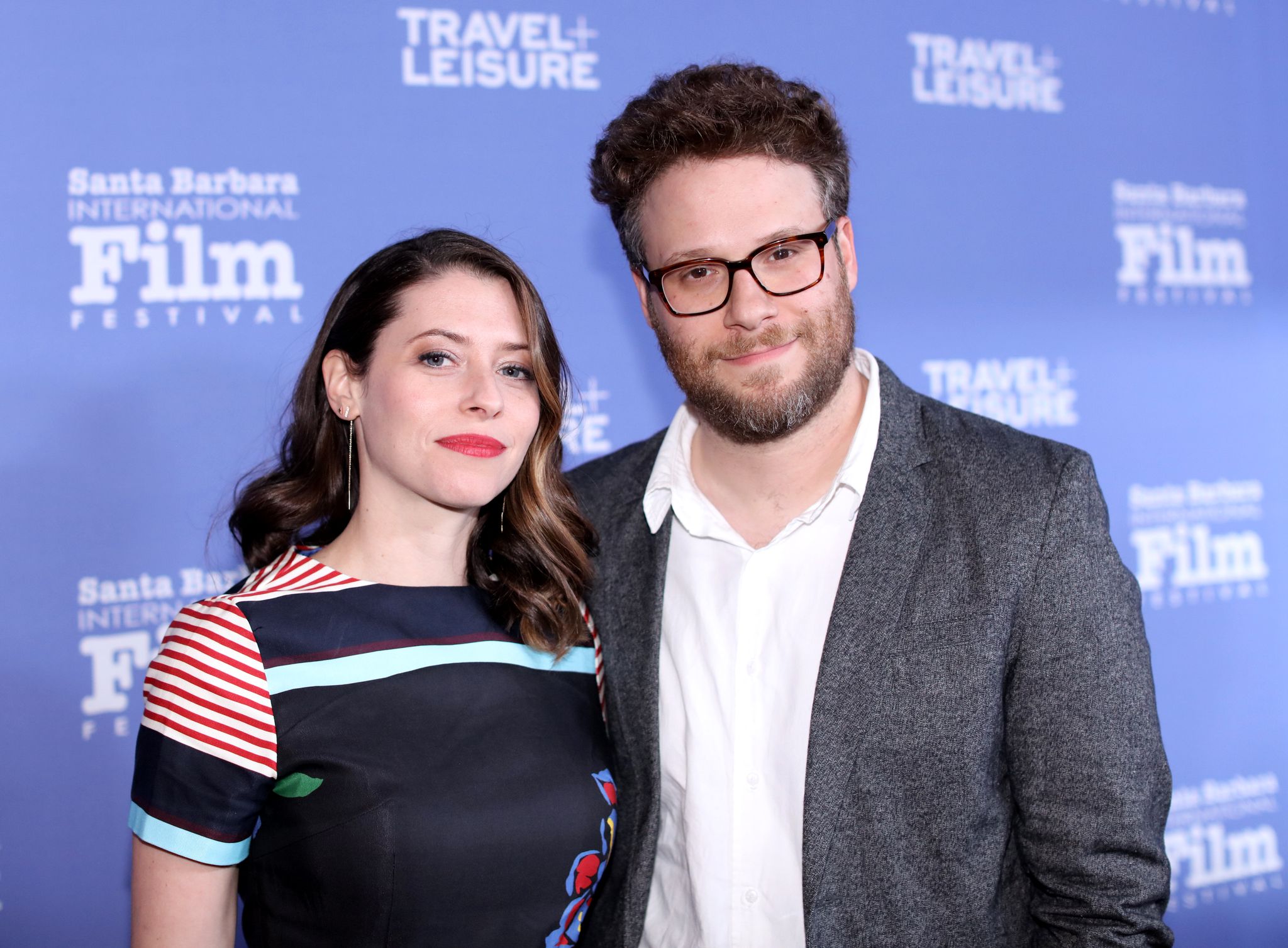 Lauren Miller Rogen and Actor Seth Rogen attend the Virtuosos Awards at the 31st Santa Barbara International Film Festival in 2016 | Source: Getty Images
