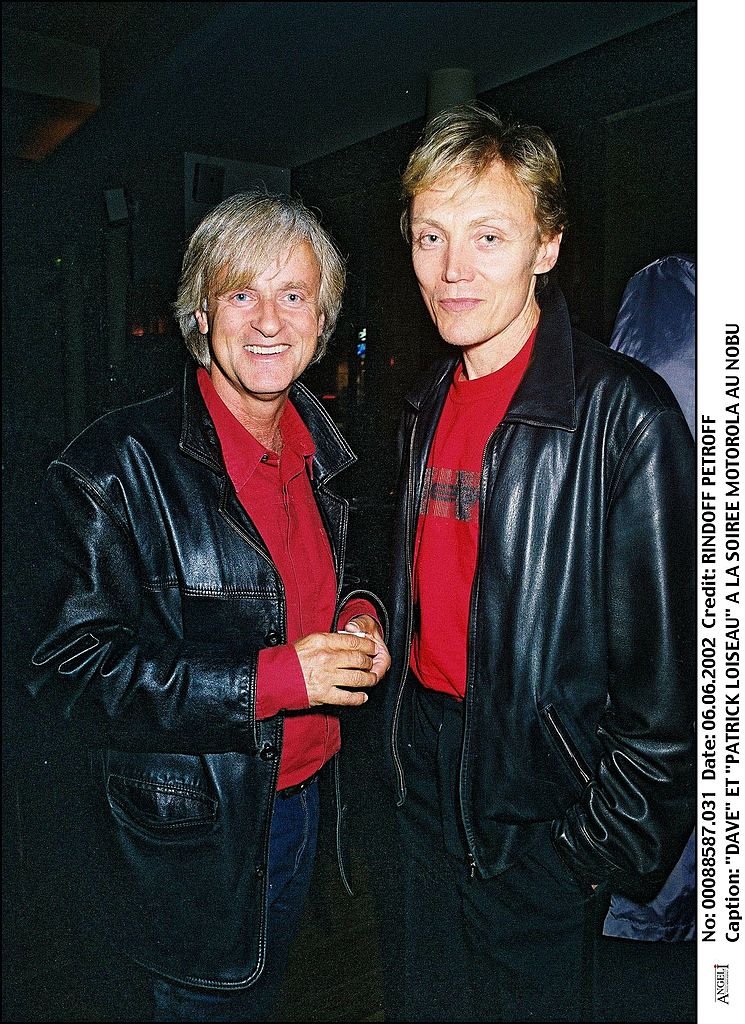  Le chanteur Dave et son compagnon Patrick Loiseau | photo : Getty Images 