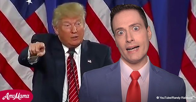 Donald Trump's wall is already an object of mockery - Randy Rainbow made a new song about it