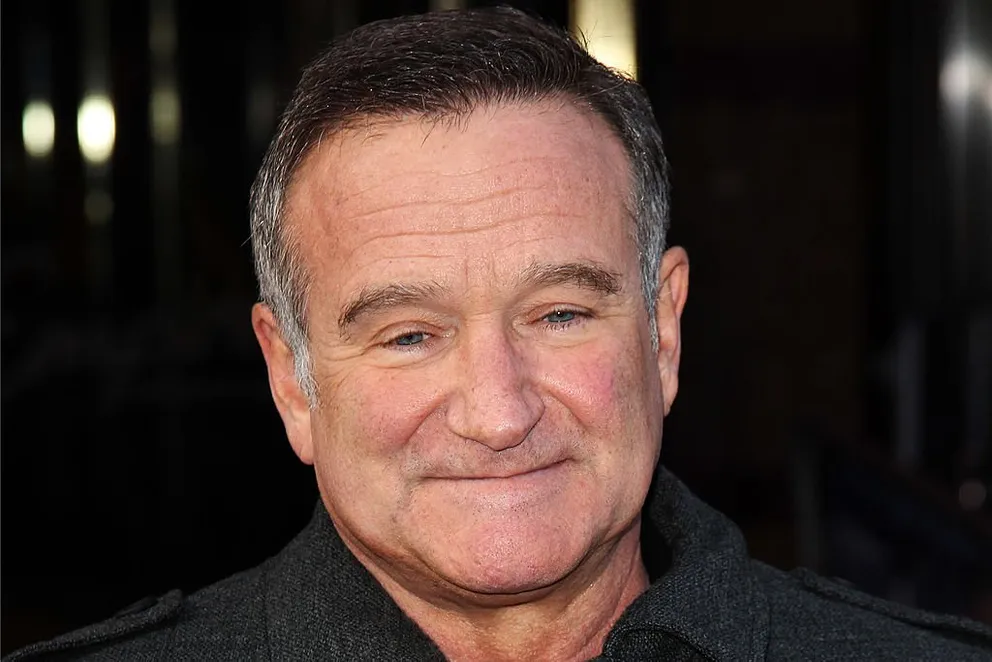 Robin Williams at the European premiere of Happy Feet Two on November 20, 2011, in London | Source: Getty Images