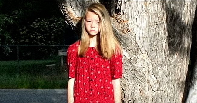 Kaylee wearing one of the dresses Ally bought, from a video dated May 23, 2013 | Source: youtube.com/ABCNews