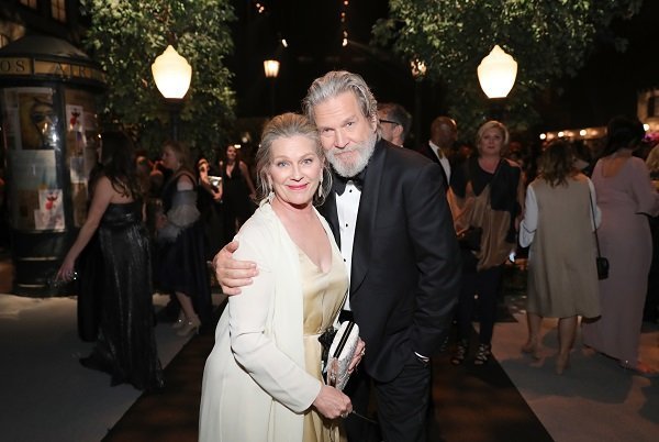 Jeff Bridges and Susan Geston on January 29, 2017 in Los Angeles, California | Source: Getty Images