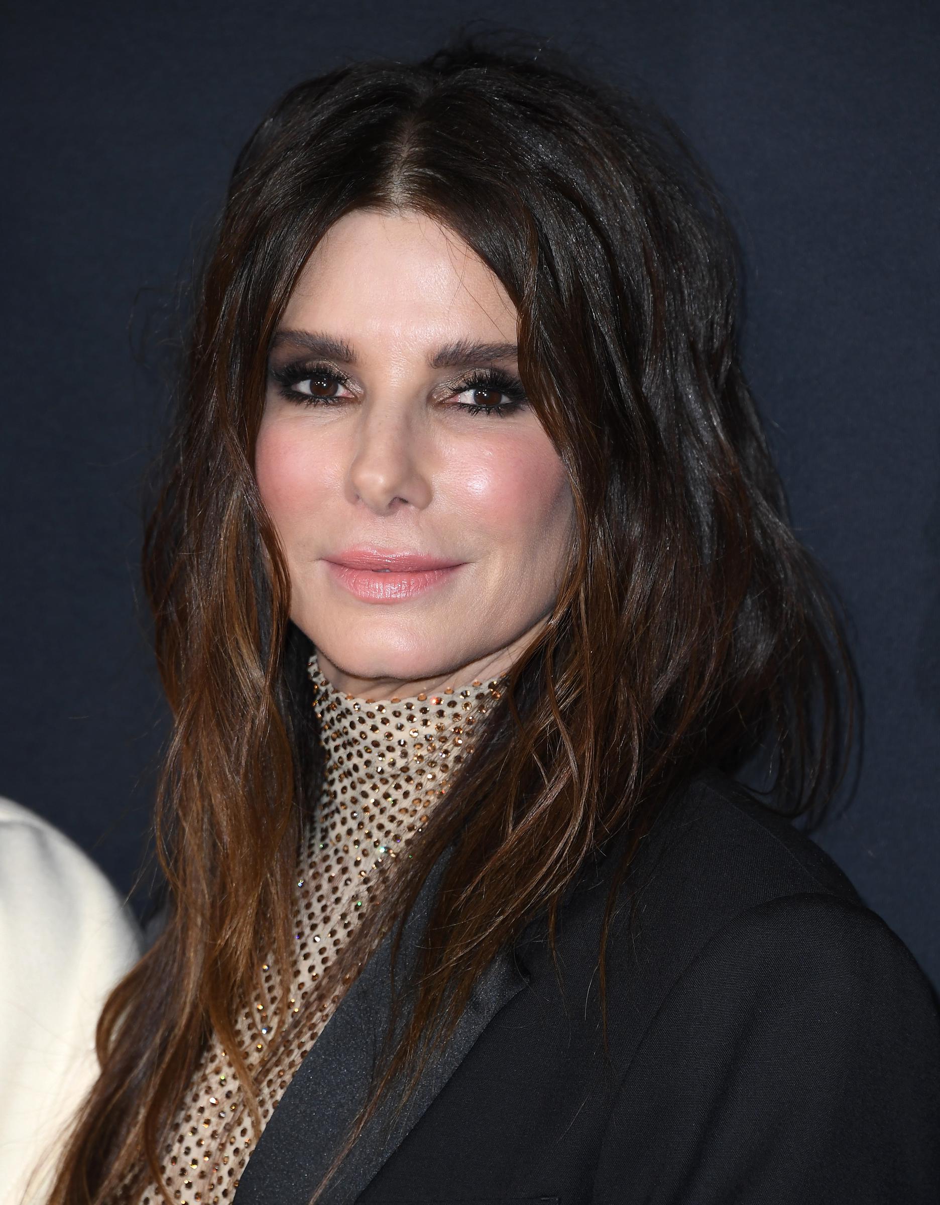 Sandra Bullock arrives at the premiere of Netflix's "The Unforgivable" on November 30, 2021, in Los Angeles. | Source: Getty Images