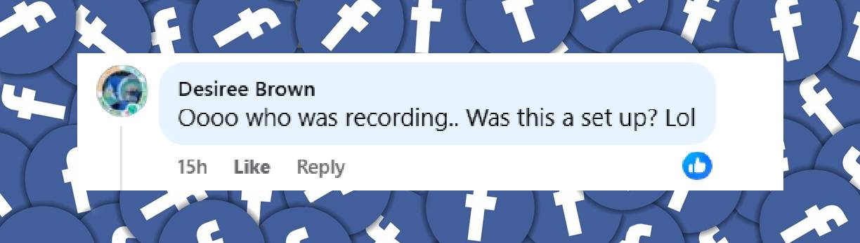A comment under a post shared on July 19, 2025. | Source: Facebook/TMZ