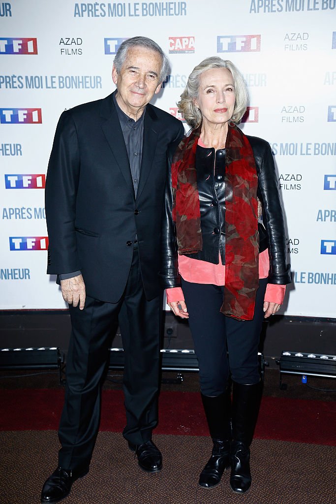 Alain Doutey et Arièle Semenoff le 24 février 2016 à Paris. l Source : Getty Images
