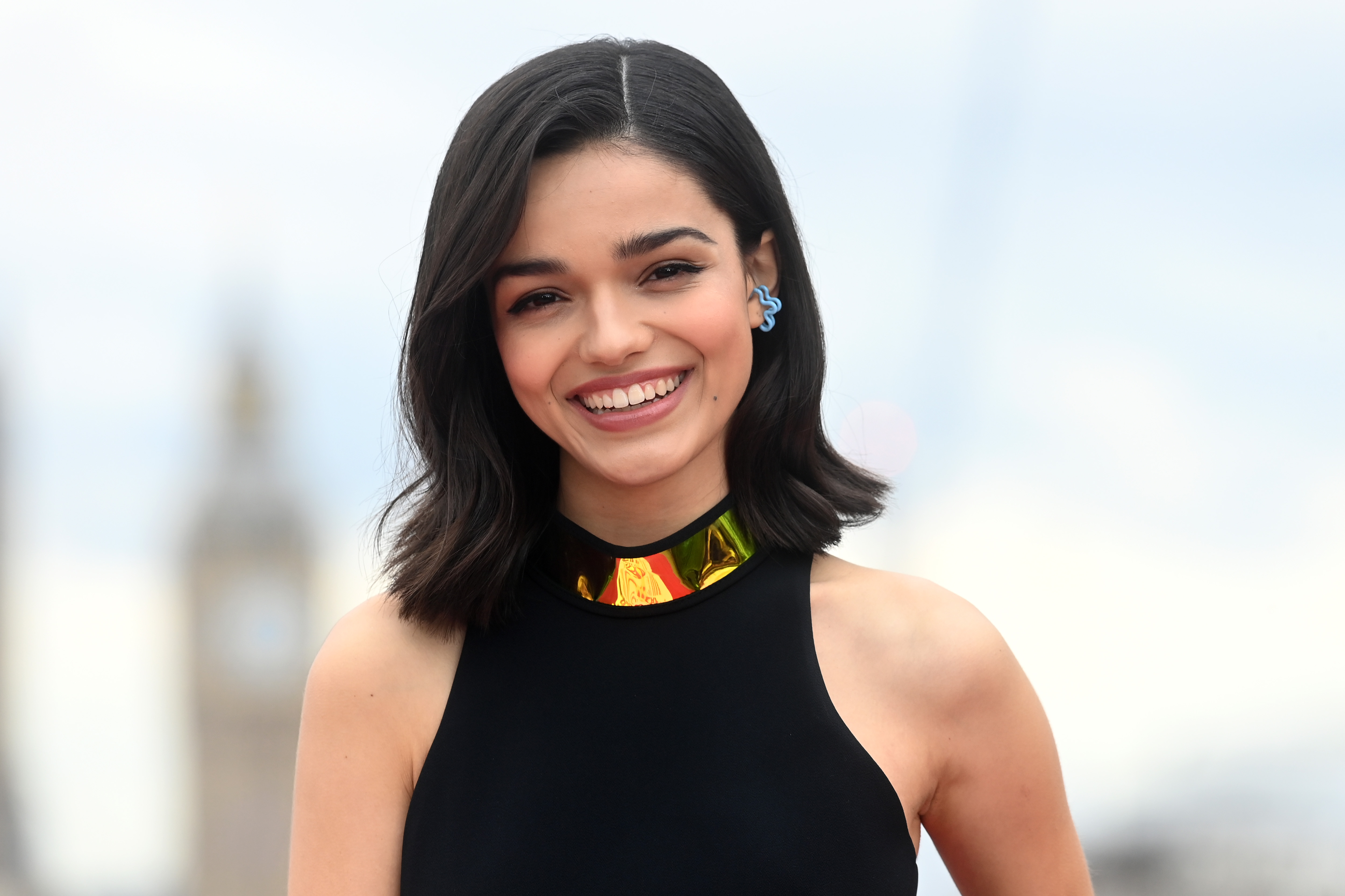 Rachel Zegler attends the “Shazam! Fury of the Gods" photocall at Savoy Place on March 06, 2023, in London, England. | Source: Getty Images