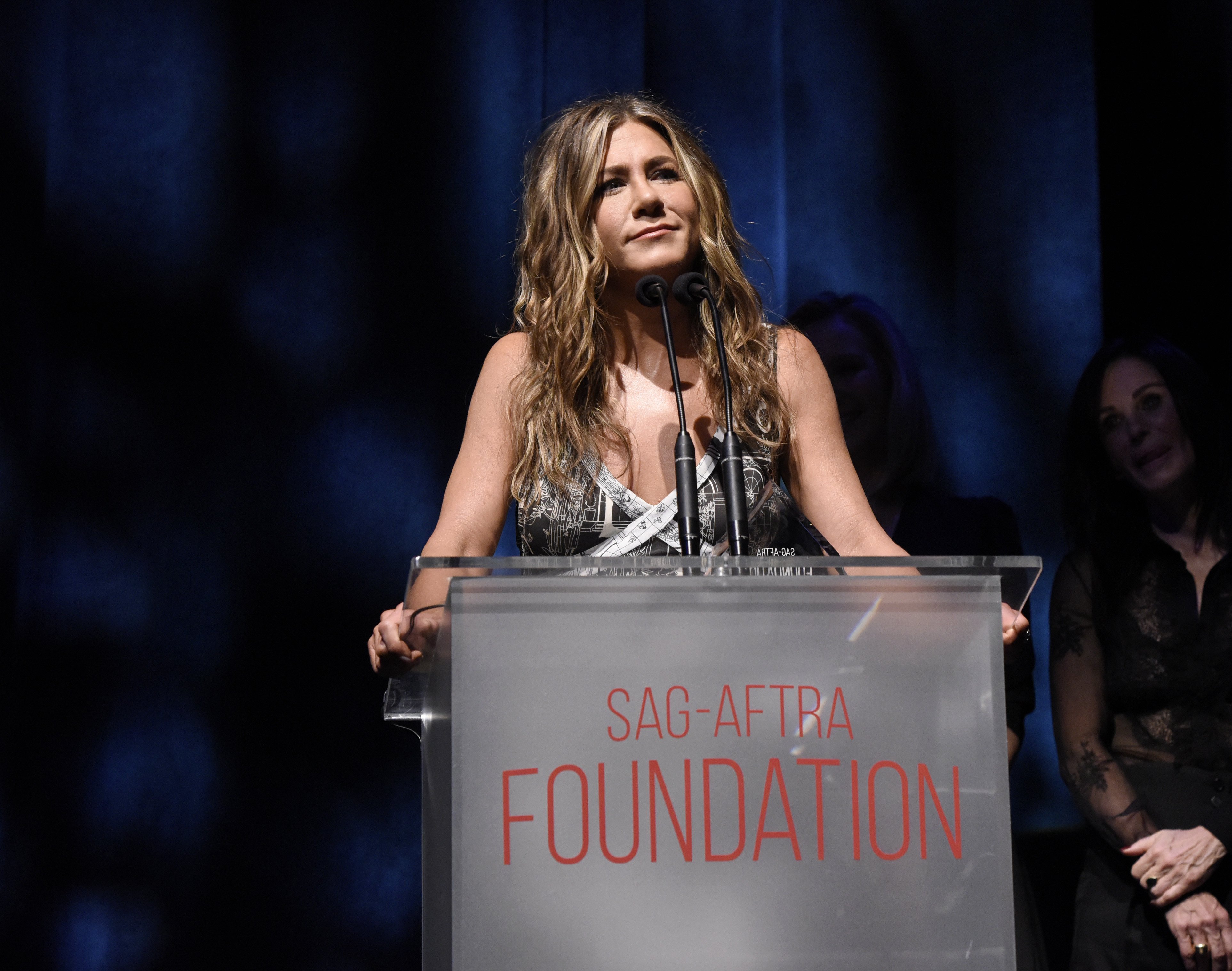 Jennifer Aniston at SAG-AFTRA Foundation's 4th Annual Patron of the Artists Awards | Source: Getty Images