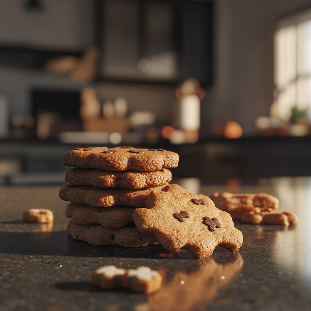 Cookies with dog treats | Source: Midjourney