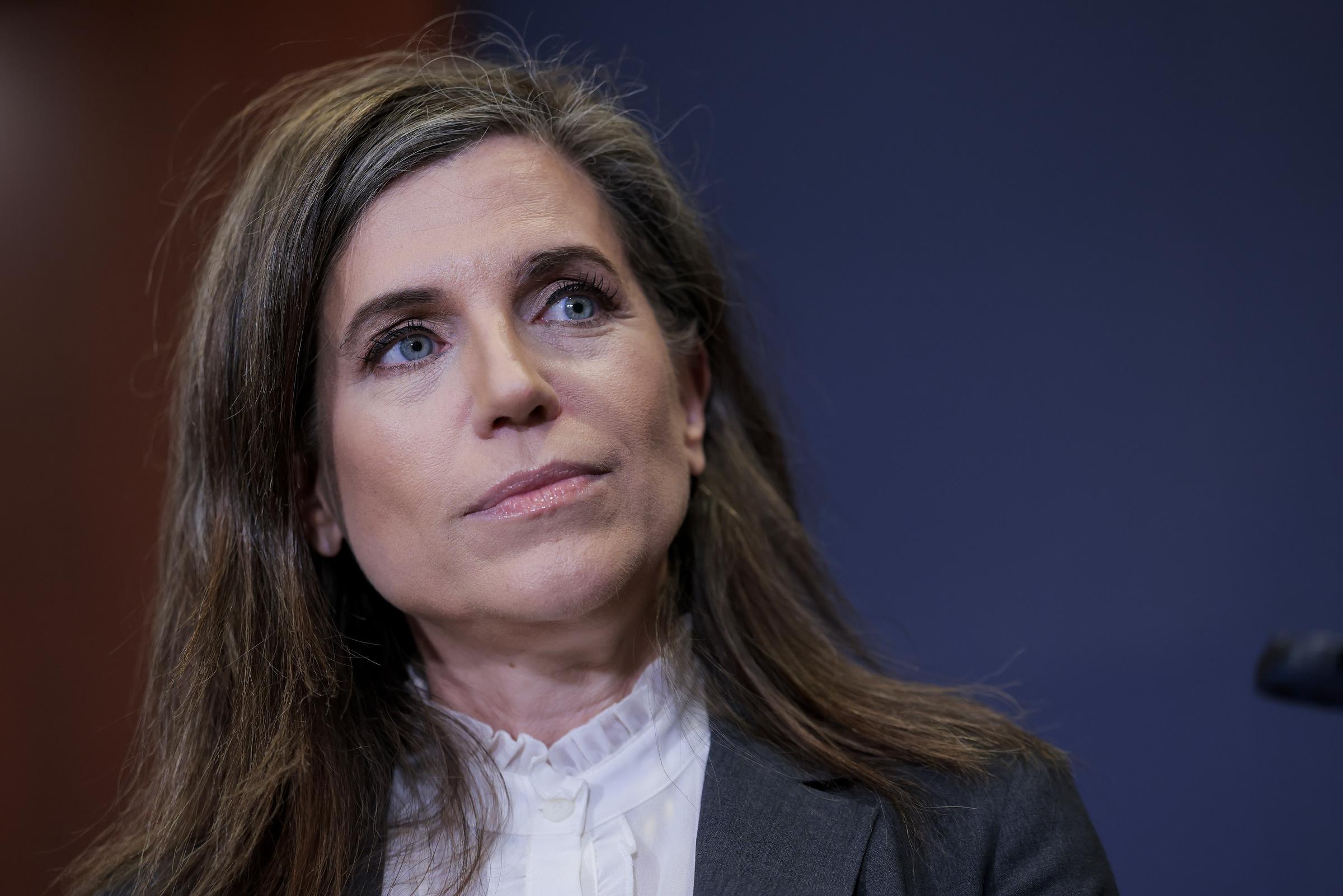 Representative Nancy Mace is among the Republicans being discussed as a possible successor to Lindsey Graham. Her later post referencing a quote from a film drew added attention because it came as reports said she was considering a Senate run. | Source: Getty Images