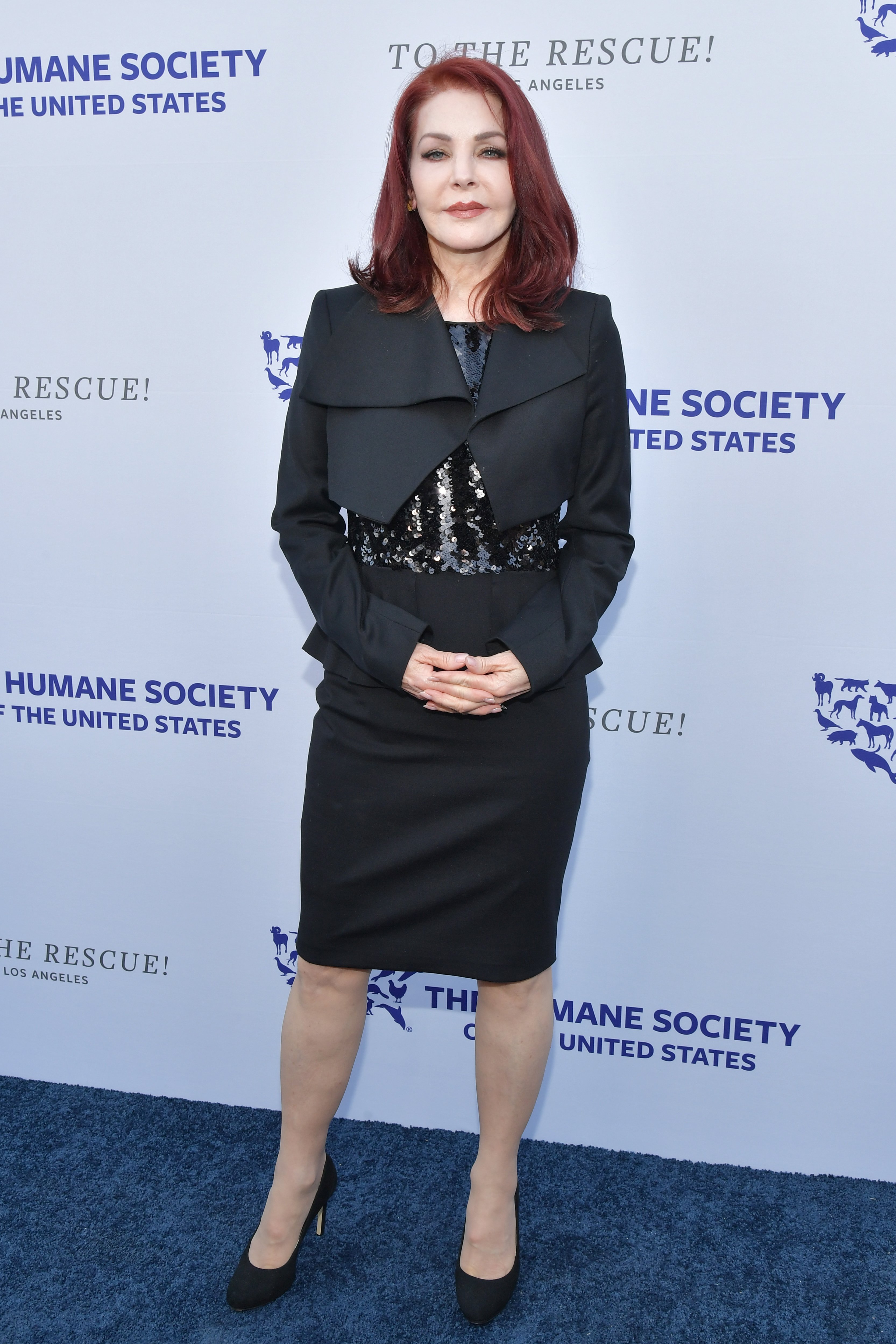Priscilla Presley attends The Humane Society Of The United States To The Rescue! Los Angeles Gala on May 04, 2019, in Hollywood, California. | Source: Getty Images.