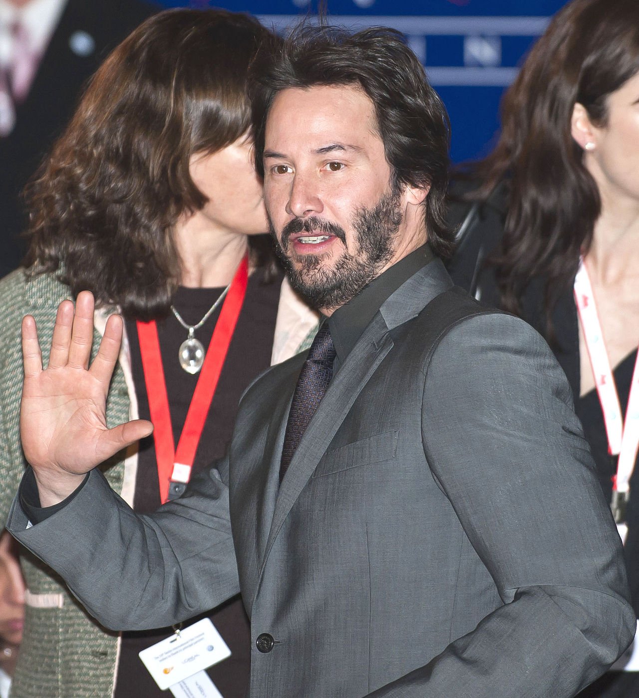 Reeves at the 2009 Berlin Film Festival. l Photo: Wikimedia Commons.