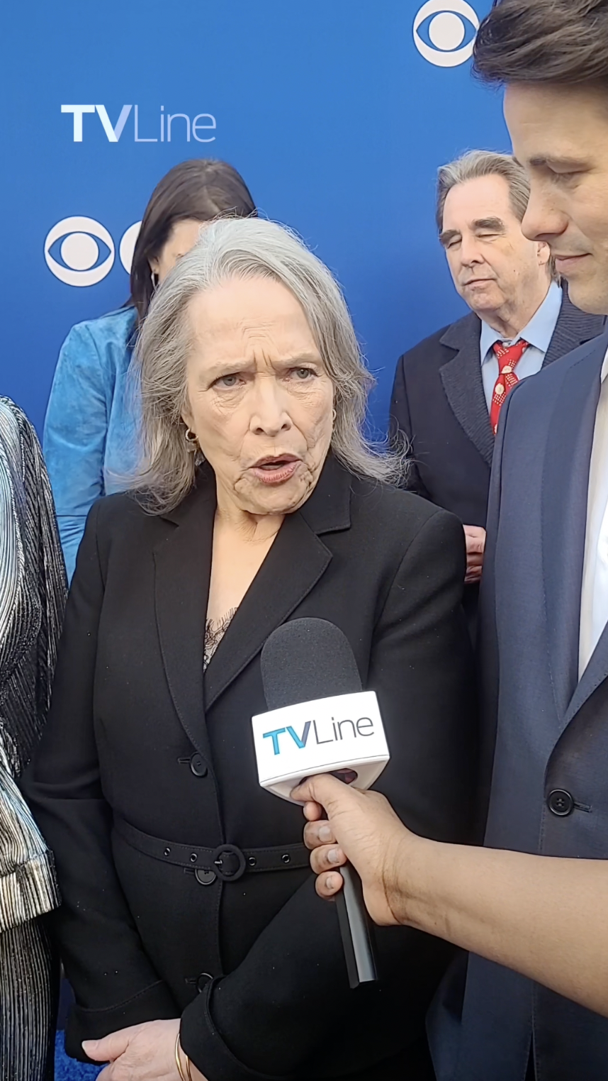 Kathy Bates speaking at an event, posted on June 26, 2024 | Source: Tiktok/@tv_line