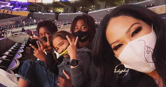 Mogul Mom Kimora Lee Simmons Her 5 Kids Are All Smiles Celebrating Aoki S B Day At The Sugar Factory