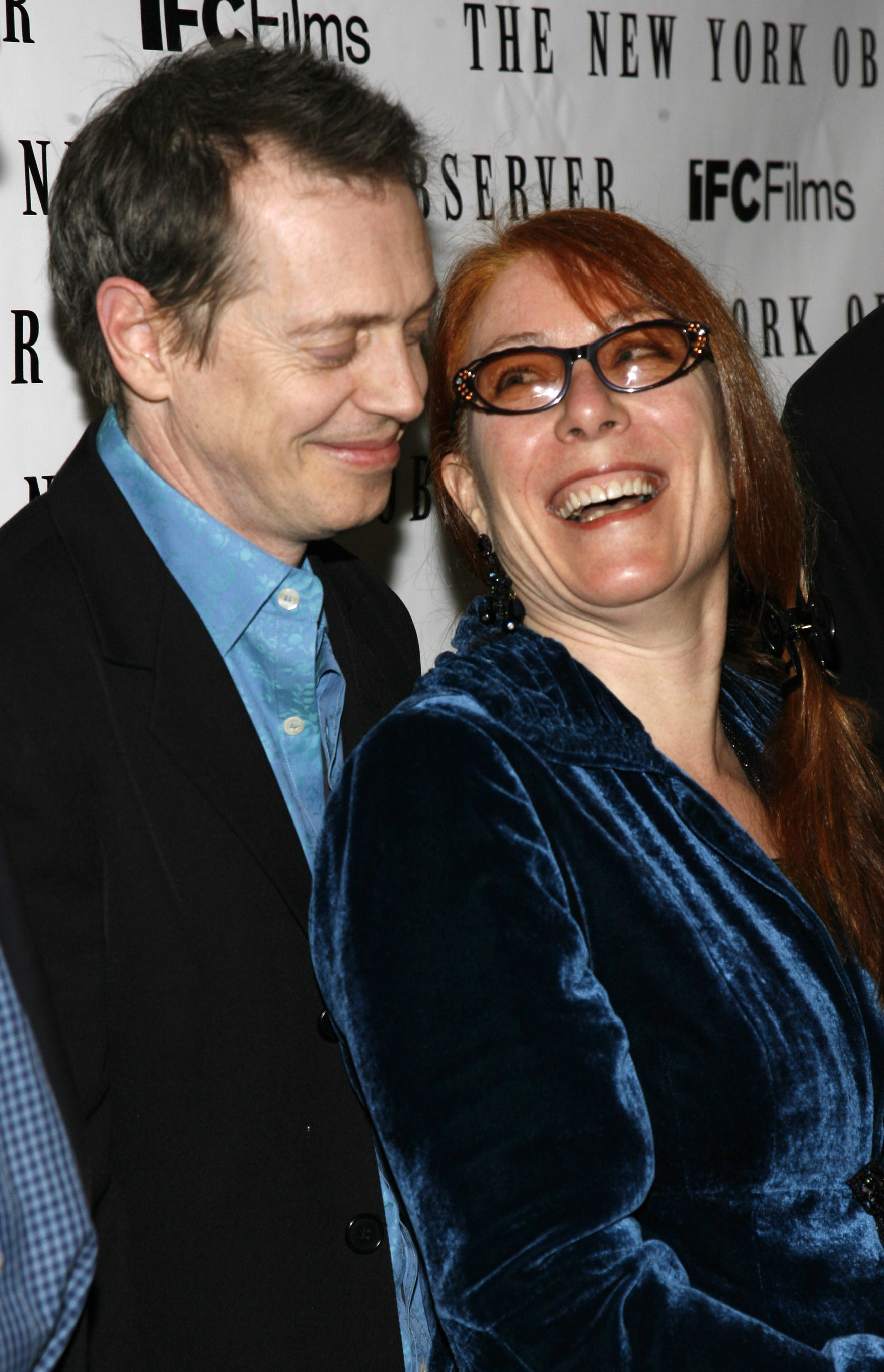 Steve Buscemi and wife. during "Lonesome Jim"- NY Premiere - Arrivals at Clearview Chelsea Cinemas in New York, New York, United States. | Source: Getty Images