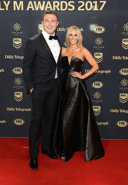 Sam Burgess and Phoebe Burgess at The Star on September 27, 2017 in Sydney, Australia. | Photo: Getty Images