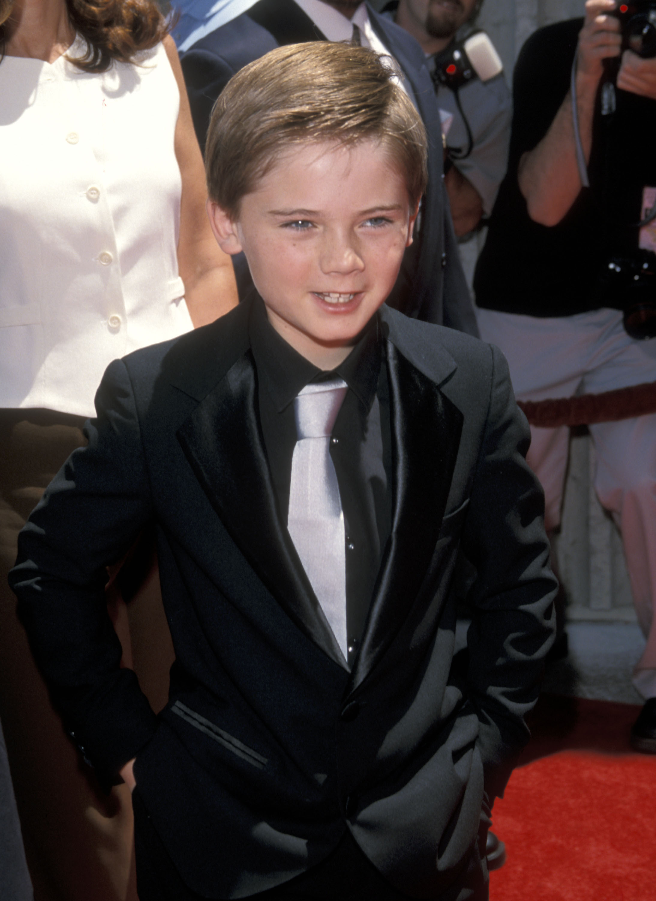 Jake Lloyd on May 16, 1999, in Westwood, California. | Source: Getty Images