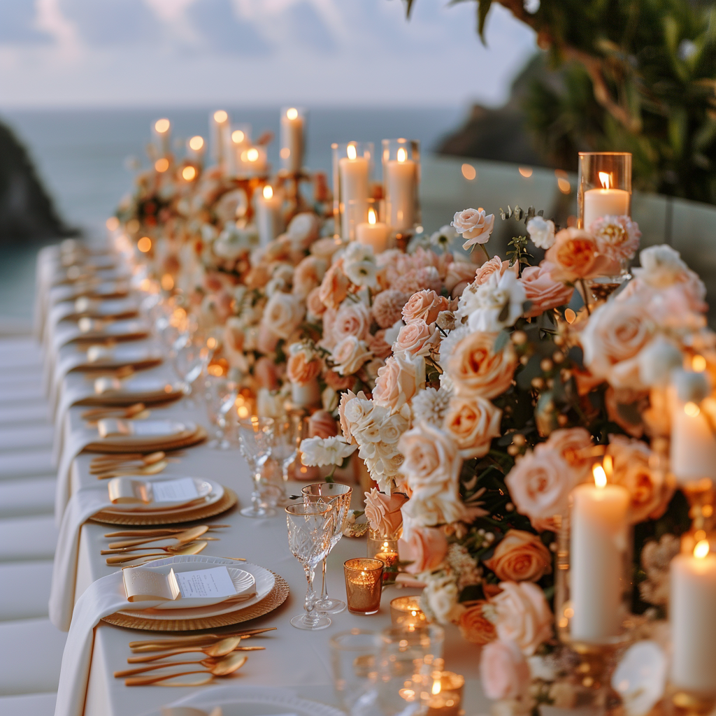 Wedding arrangements | Source: Midjourney