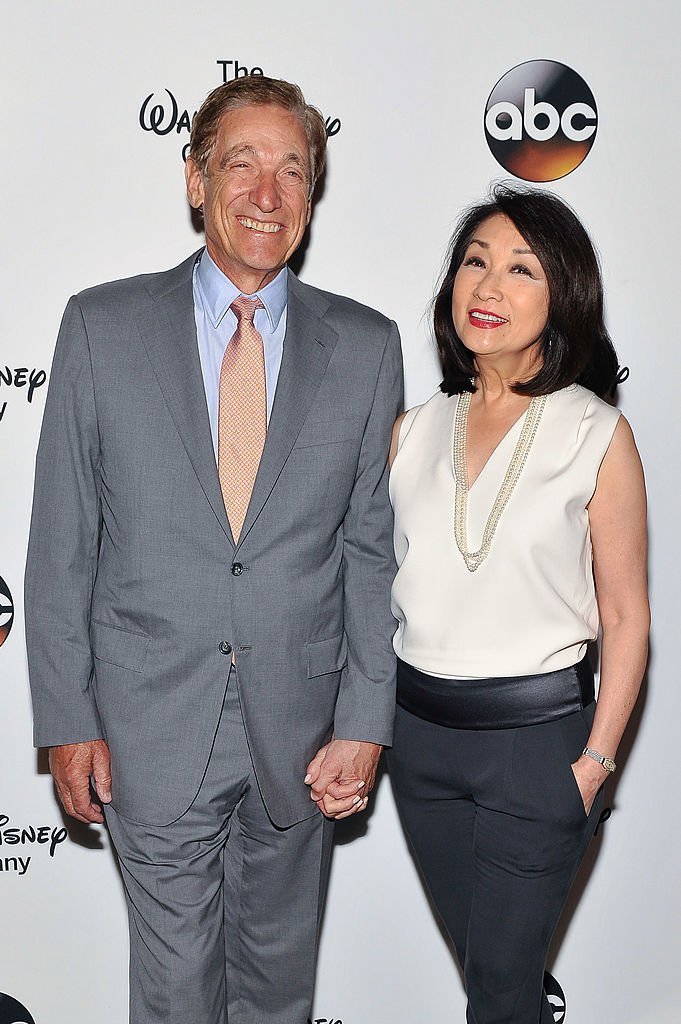 Maury Povich (L) and Connie Chung attend A Celebration of Barbara Walters Cocktail Reception Red Carpet at the Four Seasons Restaurant | Getty Images