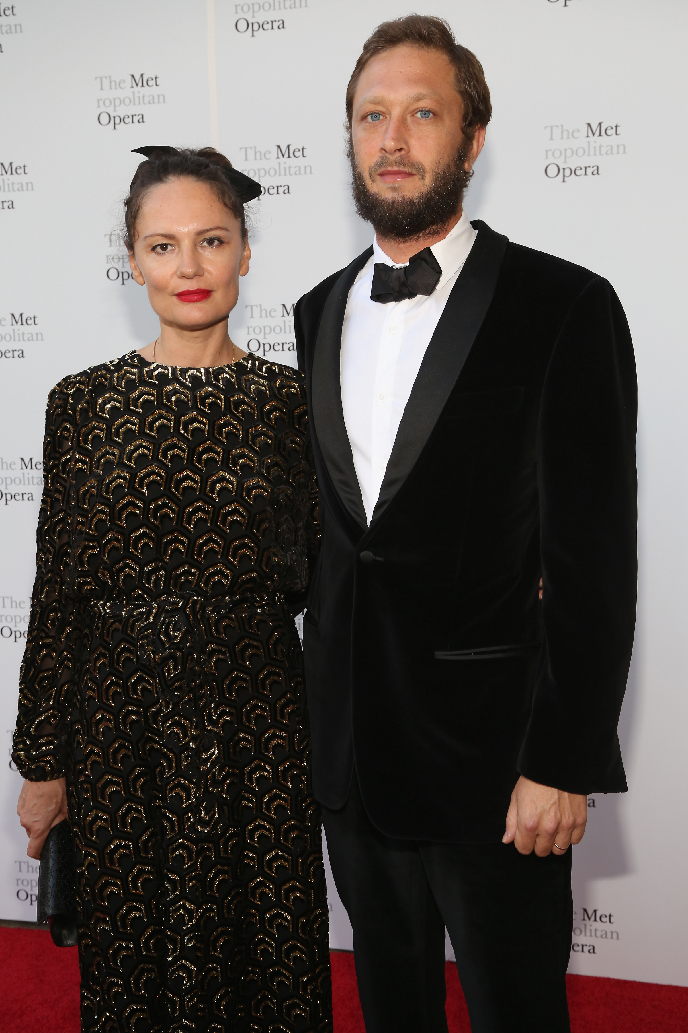 Yelena Yemchuk and Ebon Moss-Bachrach at the Metropolitan Opera Opening Night Gala on September 25, 2017, in New York City. | Source: Getty Images