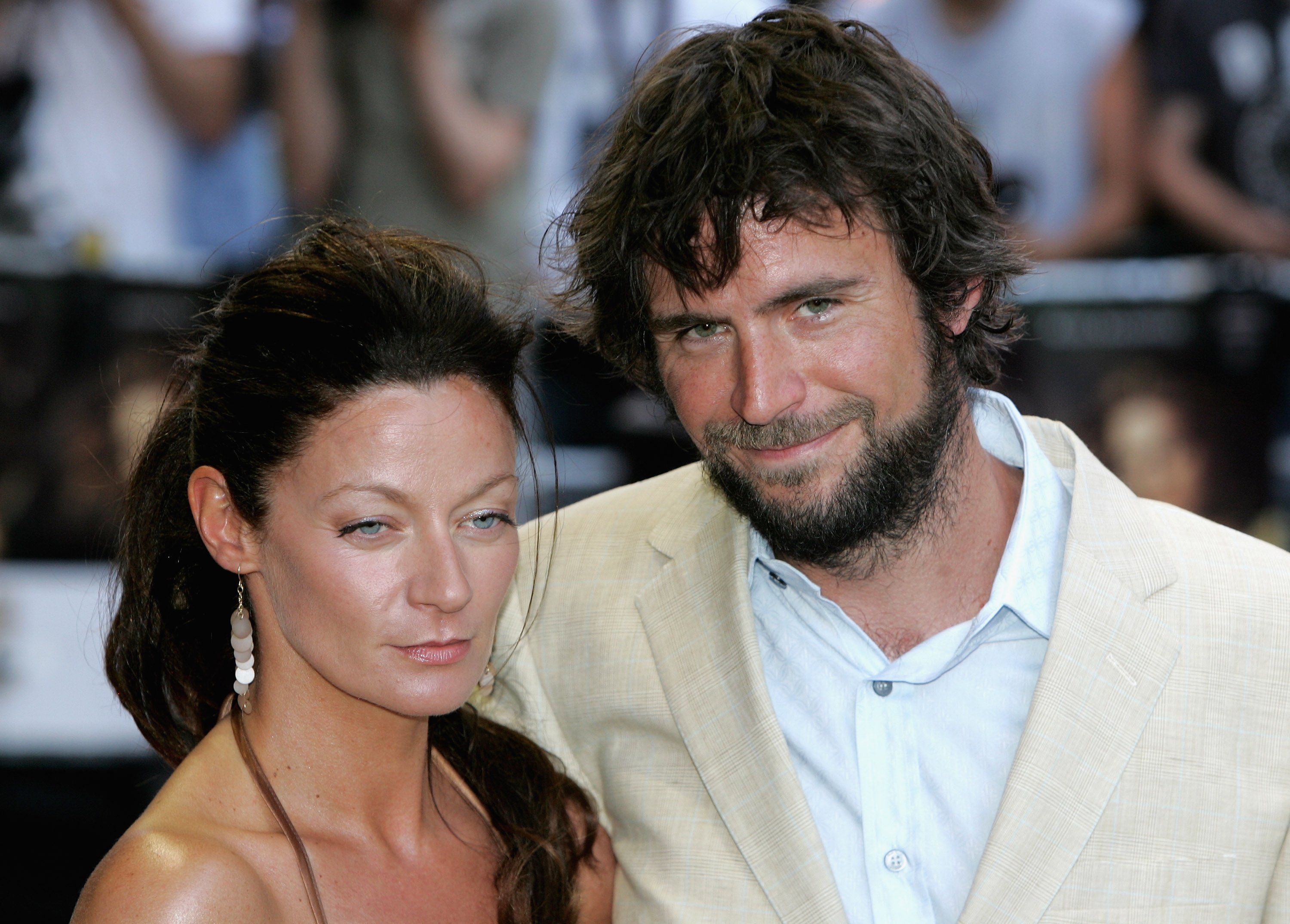 Jack Davenport and Michelle Gomez at the premiere of 'Pirates Of The Caribbean: Dead Mans Chest' in 2006 in London, England | Source: Getty Images