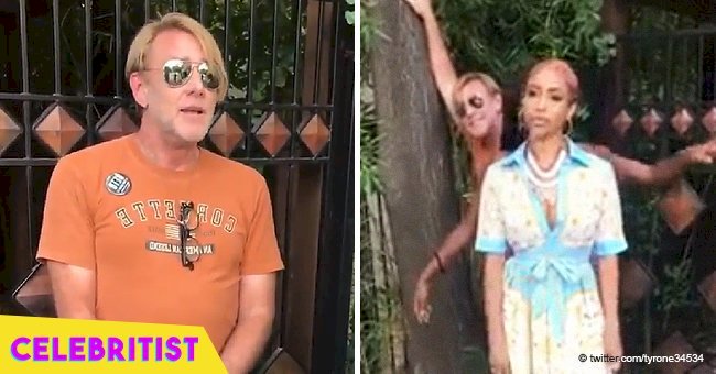 White man interrupts group of black women having a photo shoot in viral video