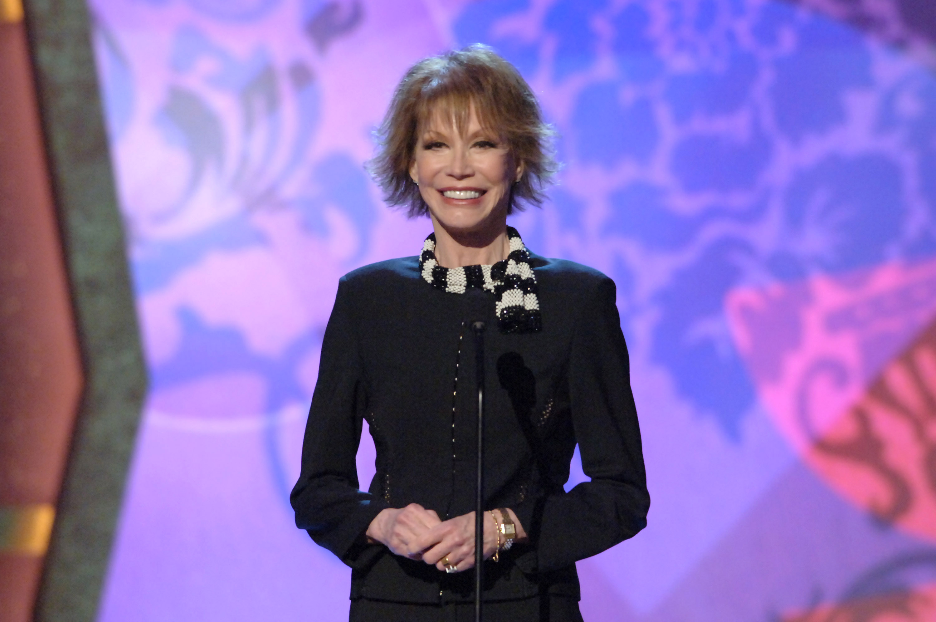 Mary Tyler Moore presenting during the 4th Annual TV Land Awards at Barker Hangar in Santa Monica, California. | Source: Getty Images