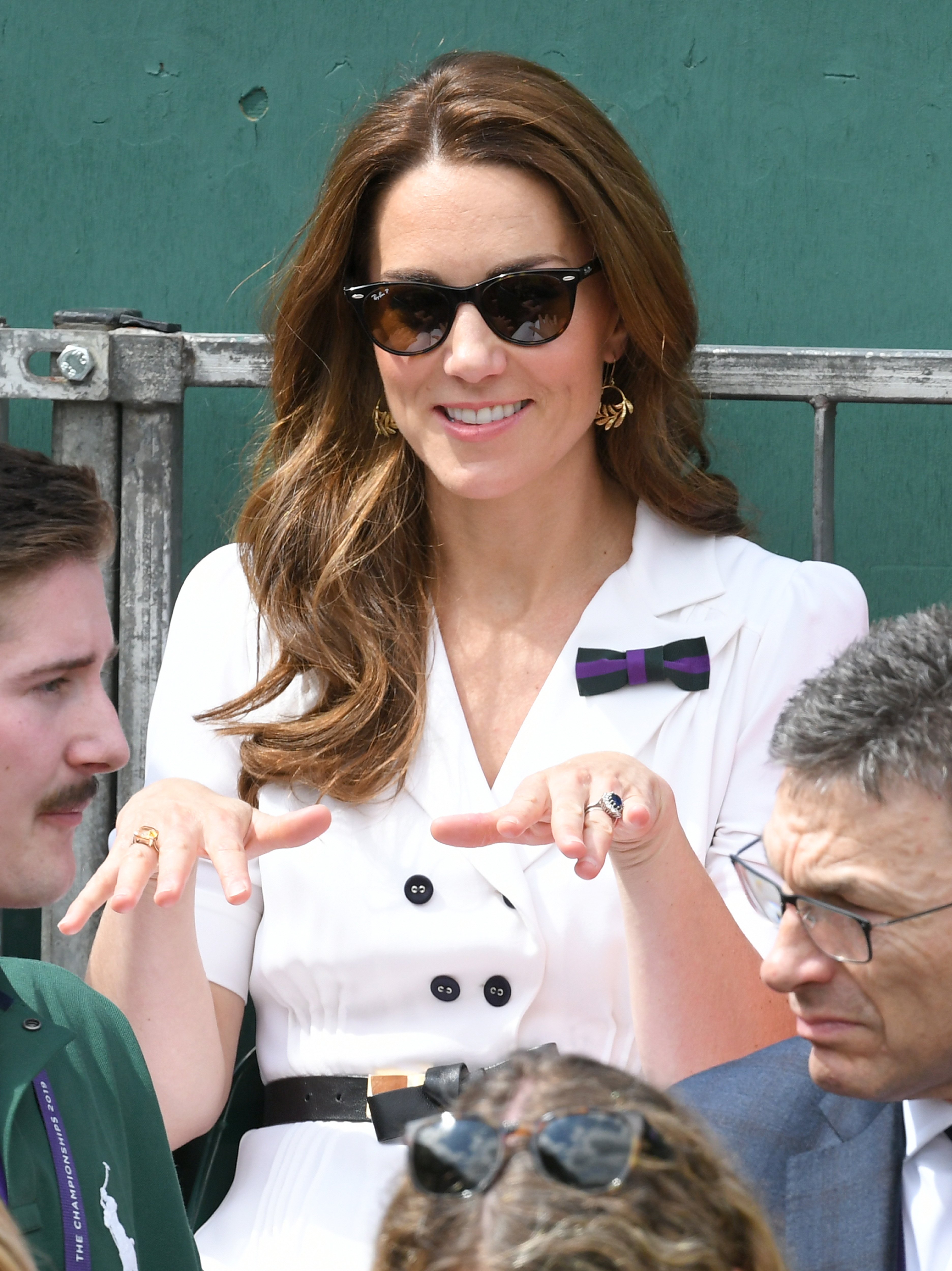 Kate Middleton attends Day 2 of Wimbledon in June 2019 | Photo: Getty images