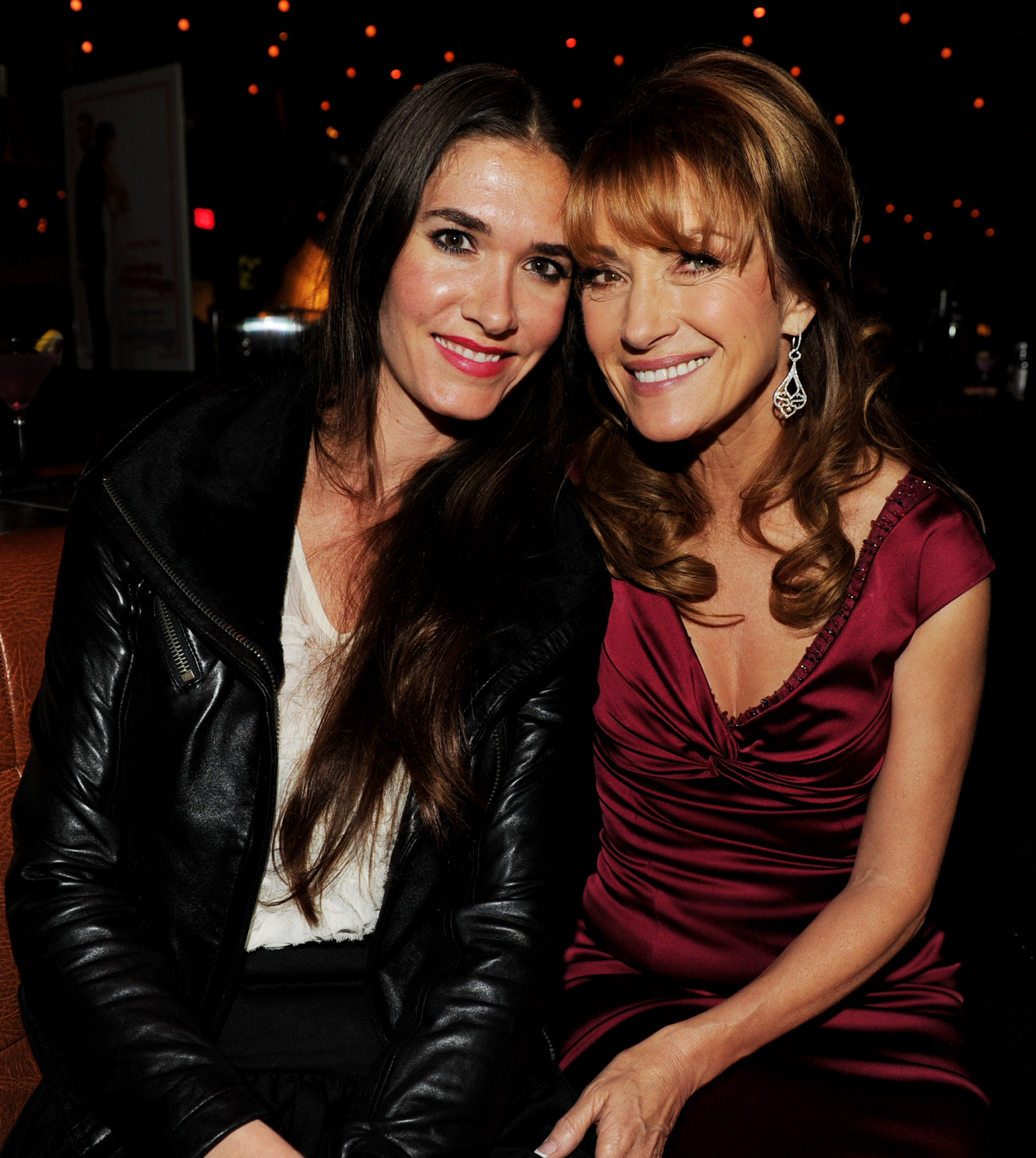 Jenni Flynn and Jane Seymour at the premiere of "Love, Wedding, Marriage" on May 17, 2011, in West Hollywood, California. | Source: Getty Images