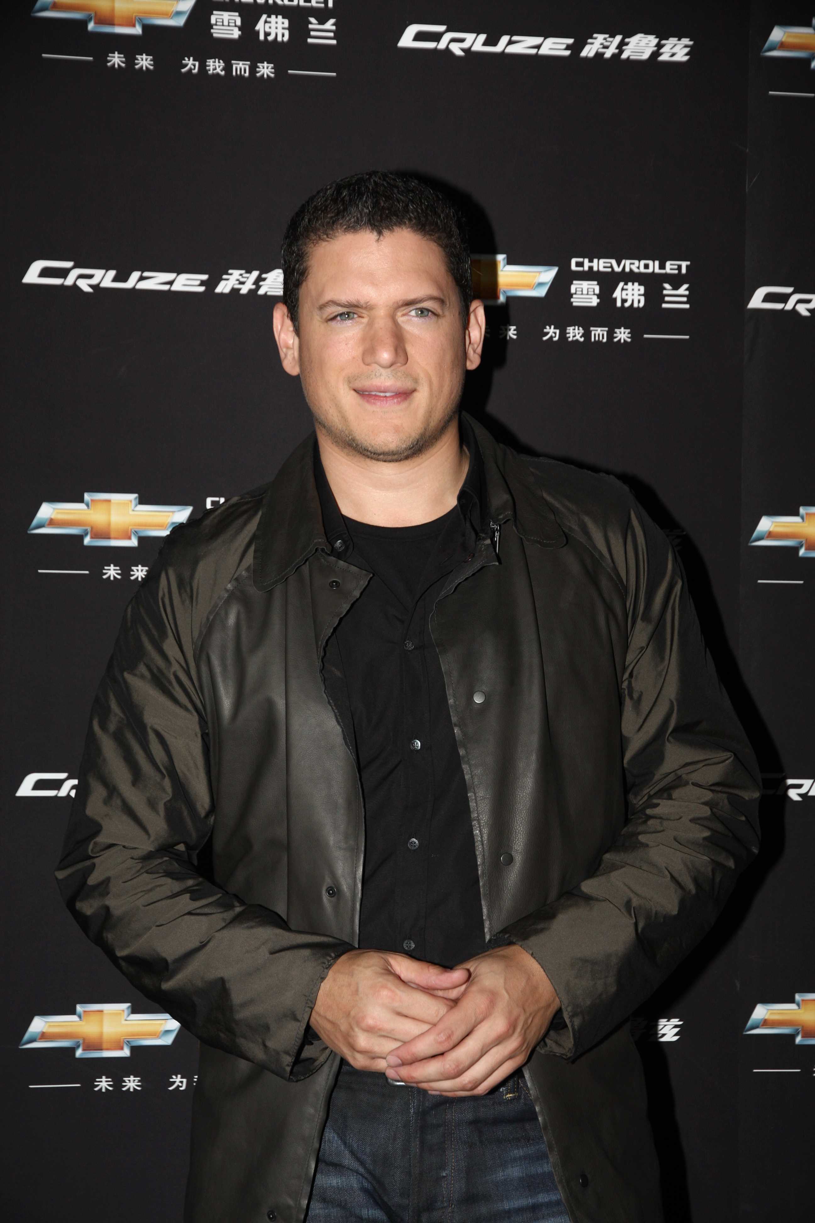 Wentworth Miller attends a press conference to promote Chevrolet during his visit to Shanghai on October 17, 2010 in Shanghai, China | Source: Getty Images