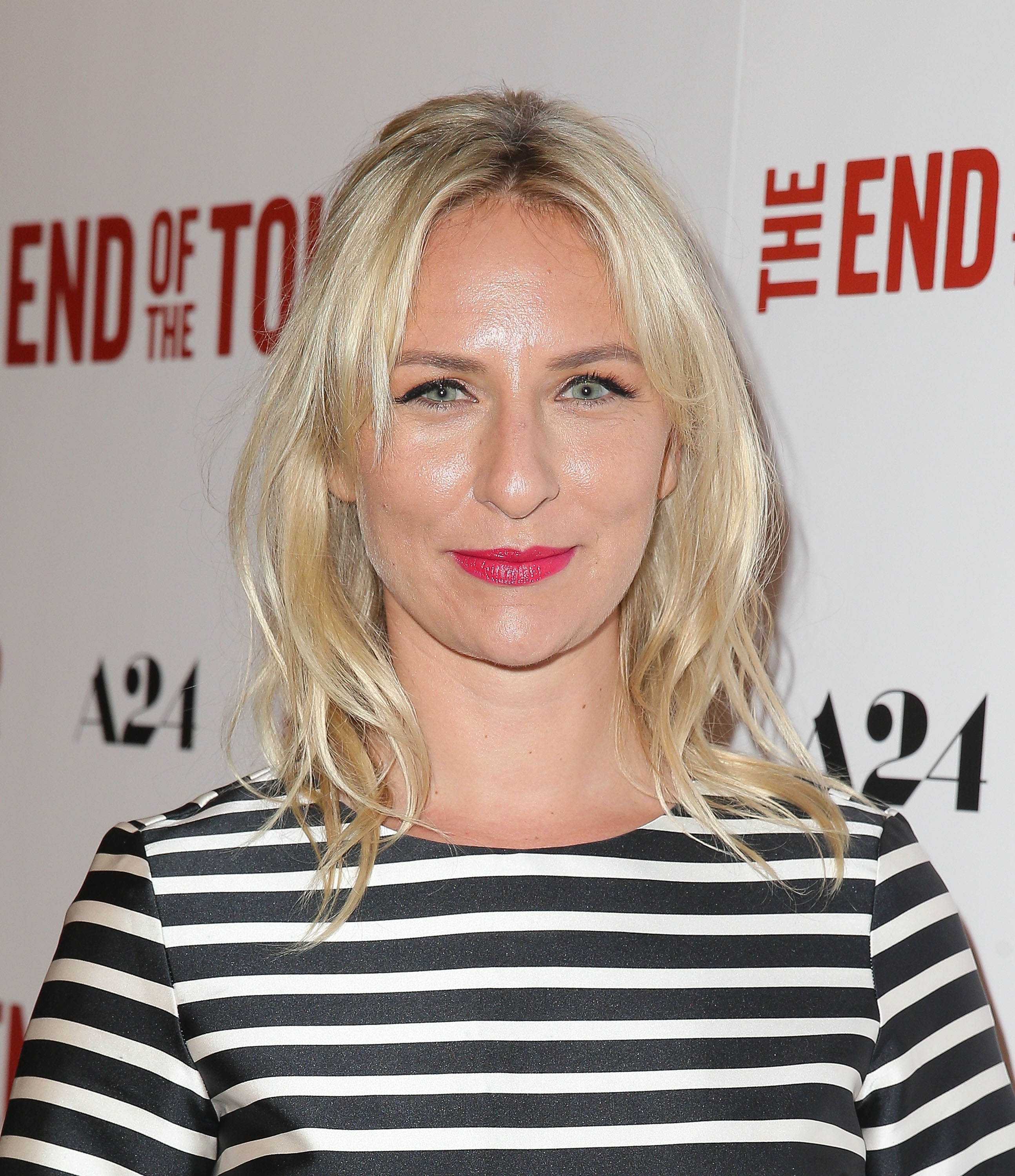 Mickey Sumner attends the premiere of A24's 'The End Of The Tour' at Writers Guild Theater in Beverly Hills, California on July 13, 2015. | Source: Getty Images