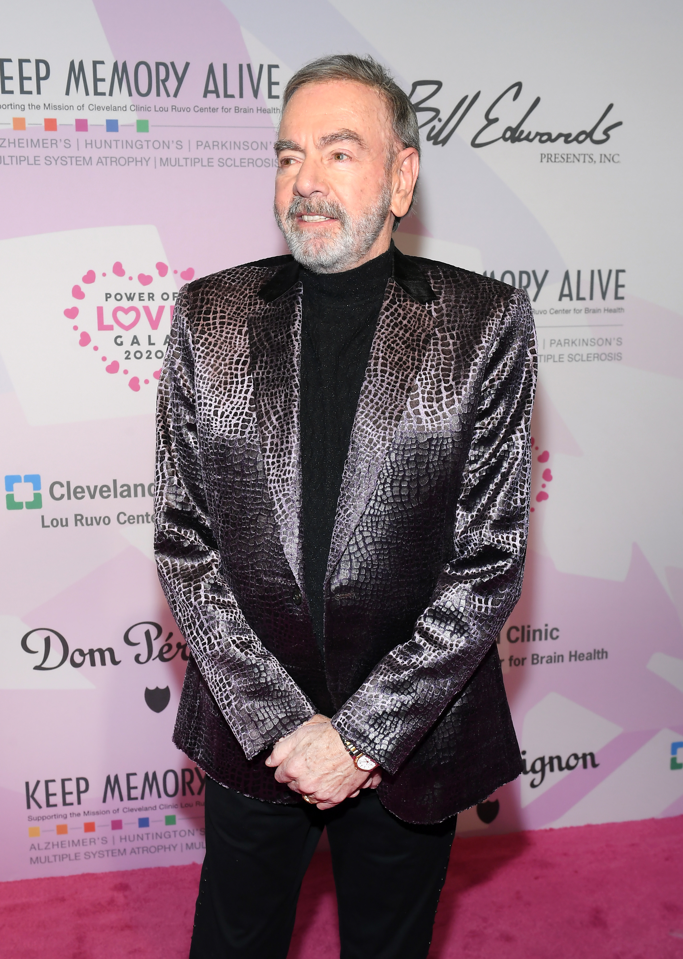 The famous singer at the 24th annual Keep Memory Alive "Power of Love Gala" for the Cleveland Clinic Lou Ruvo Center for Brain Health on March 7, 2020, in Las Vegas, Nevada. | Source: Getty Images