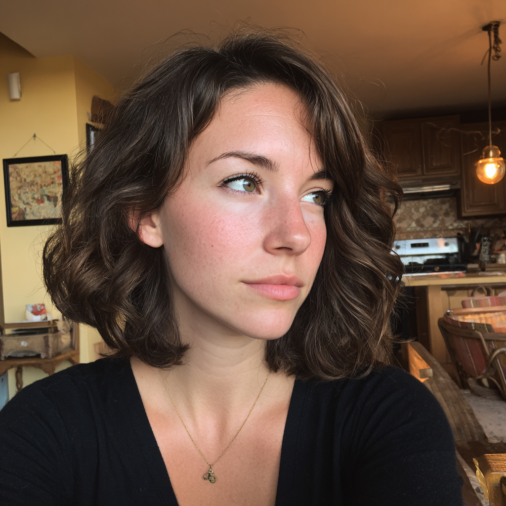 A close-up of a woman | Source: Midjourney