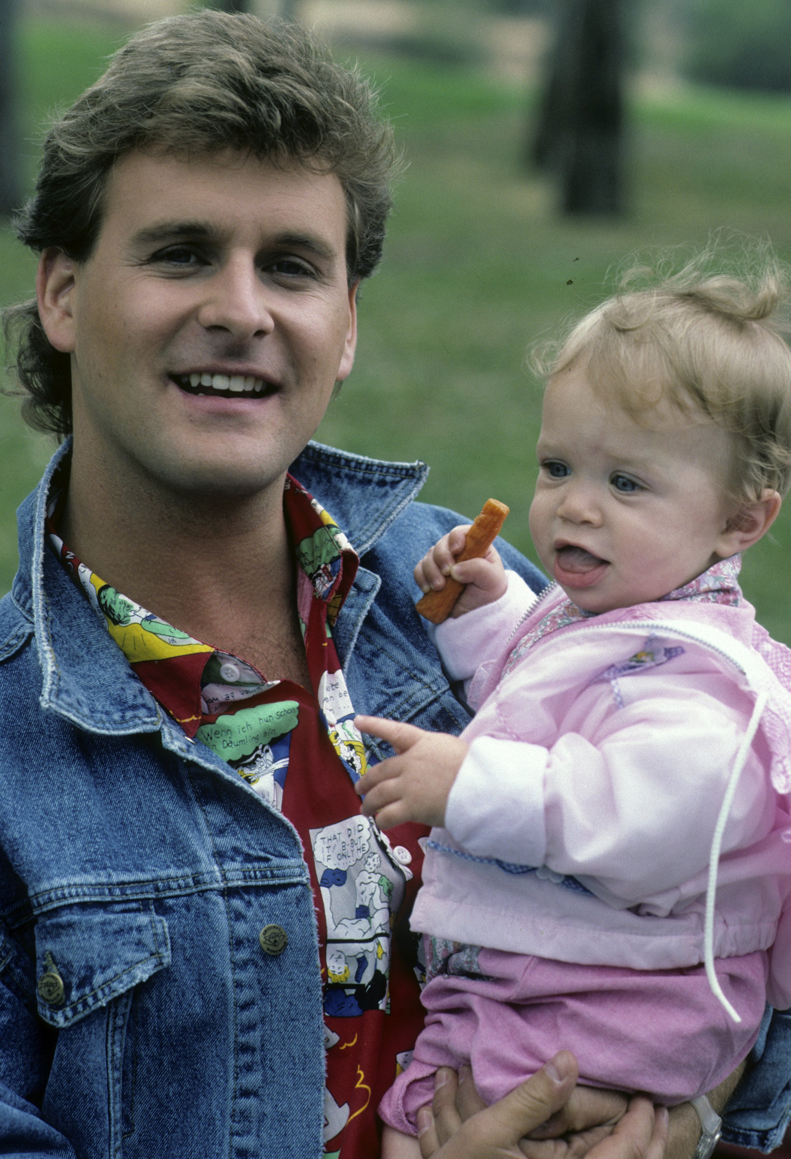 The actor on the set of "Full House." | Source: Getty Images