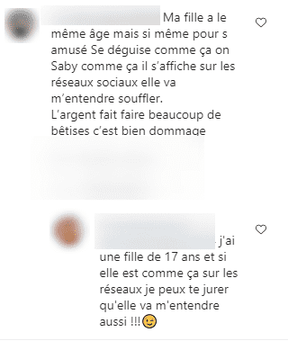 Commentaires des internautes sur la photo de Jade Hallyday. | Photo | Instagram / jadehallyday