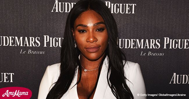 Serena Williams flashes her curves in a figure-hugging dress 8 months after giving birth to her daughter