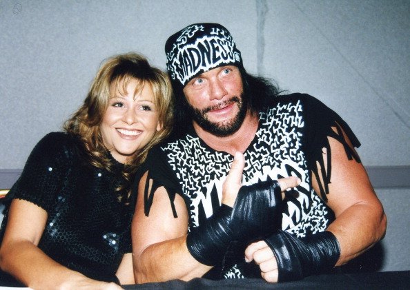 Randy Savage and Miss Elizabeth get together in Charlotte, North Carolina circa 1998. | Photo: Getty Images